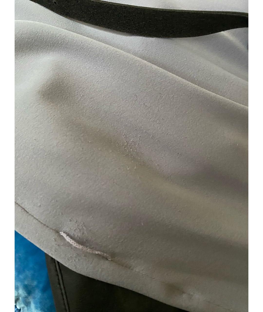 DSQUARED2 Бежевое шелковое коктейльное платье, фото 8