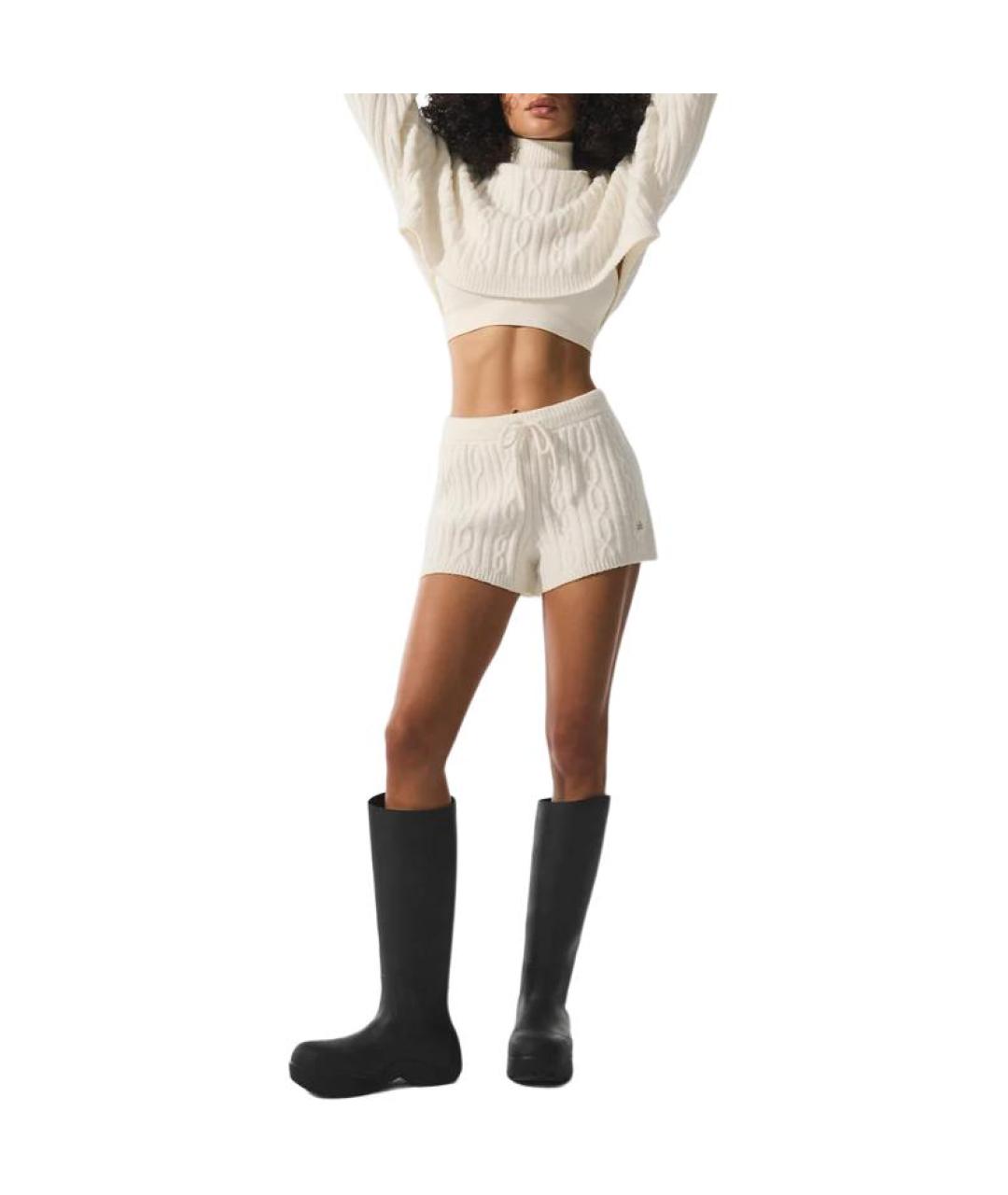 ALO YOGA Бежевый джемпер / свитер, фото 4