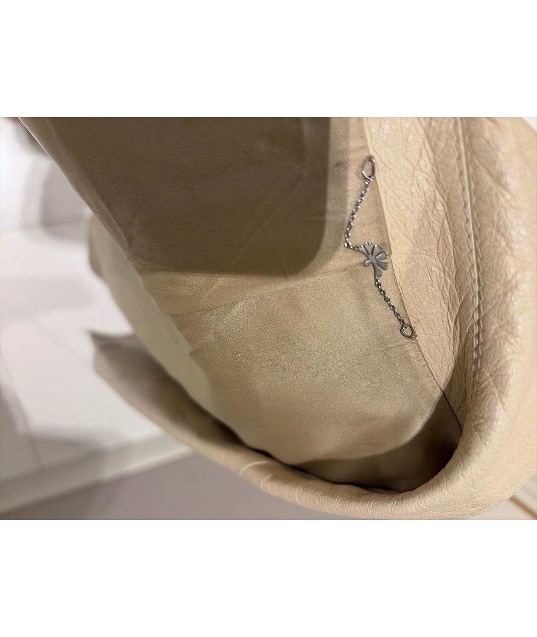 YANA RASKOVALOVA Бежевый креповый жакет/пиджак, фото 3