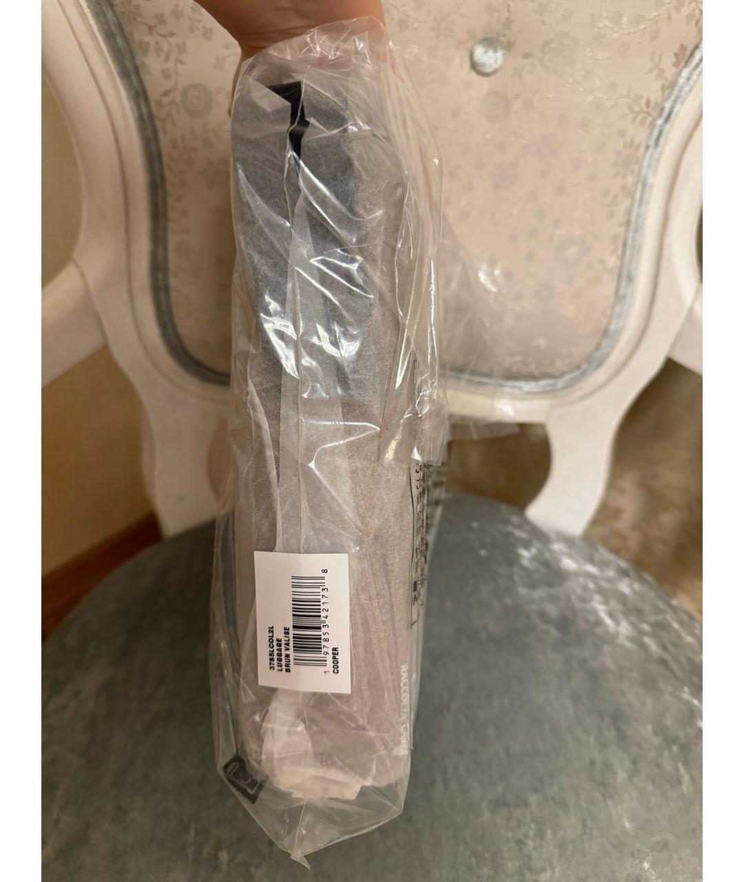 MICHAEL KORS Коричневая кожаная сумка на плечо, фото 7