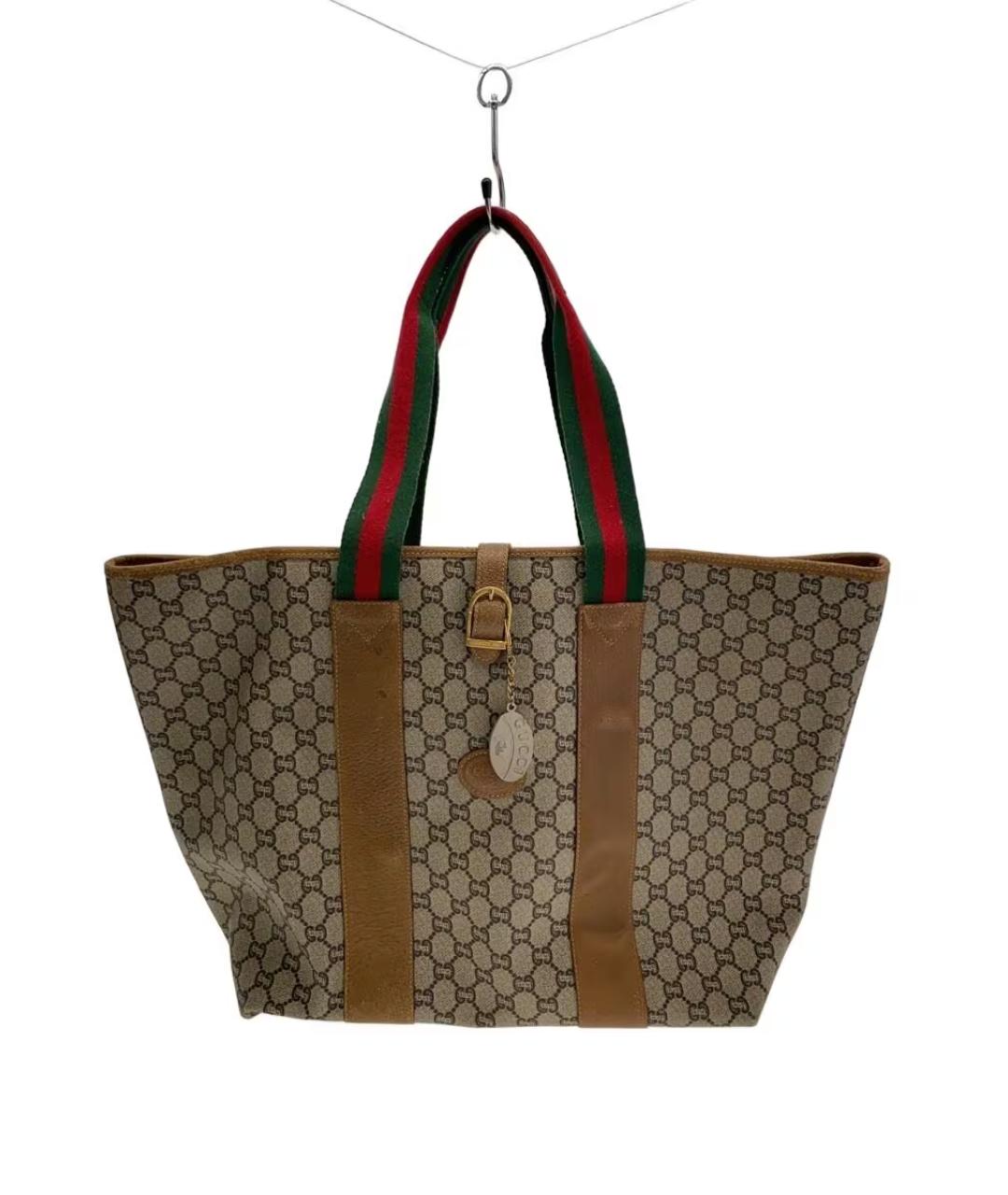 GUCCI Мульти кожаная сумка с короткими ручками, фото 5
