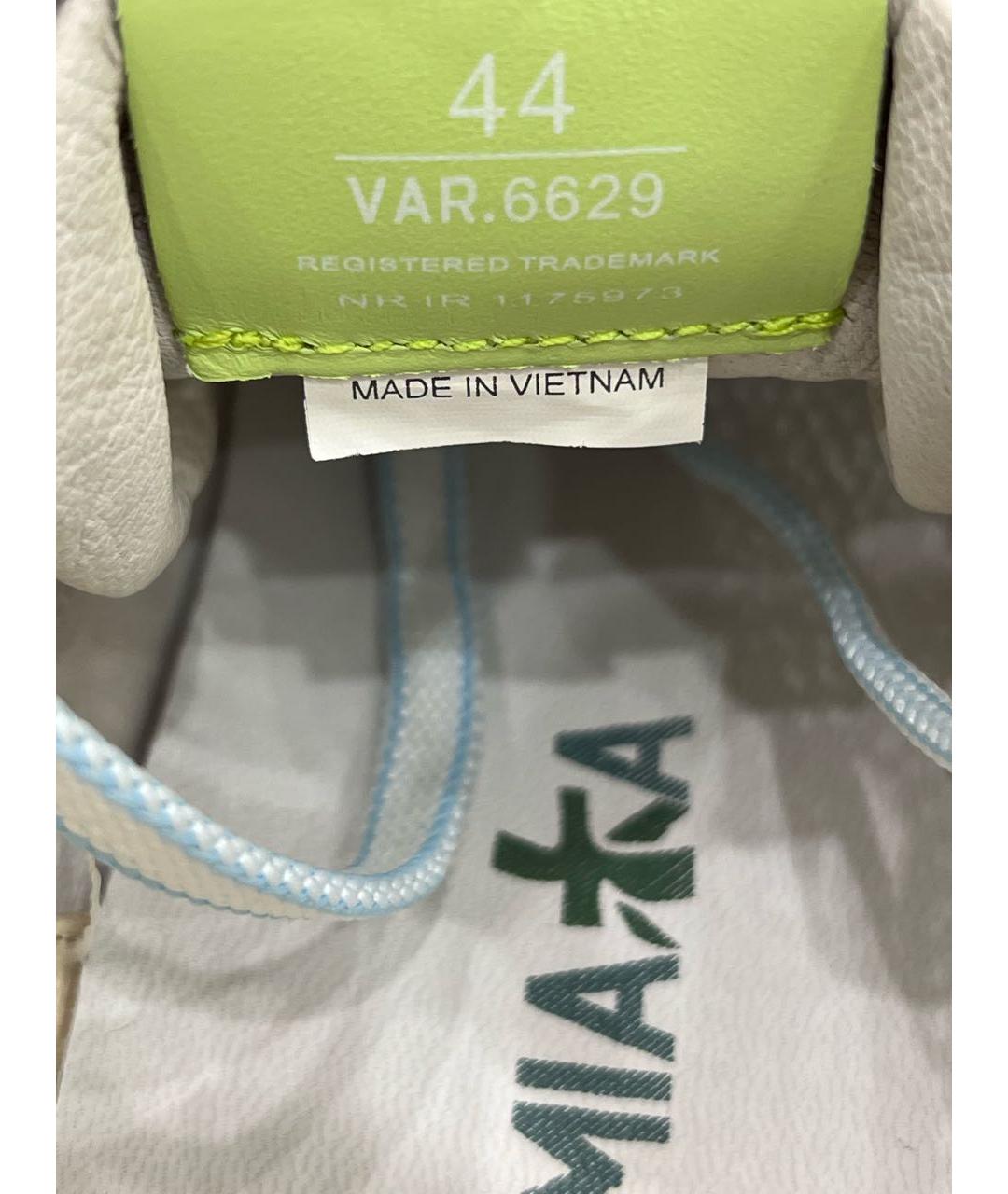 PREMIATA Белые замшевые низкие кроссовки / кеды, фото 4