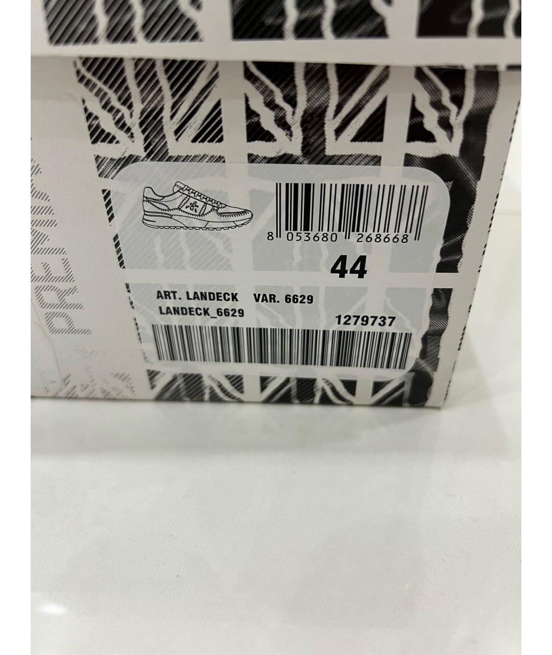 PREMIATA Белые замшевые низкие кроссовки / кеды, фото 6