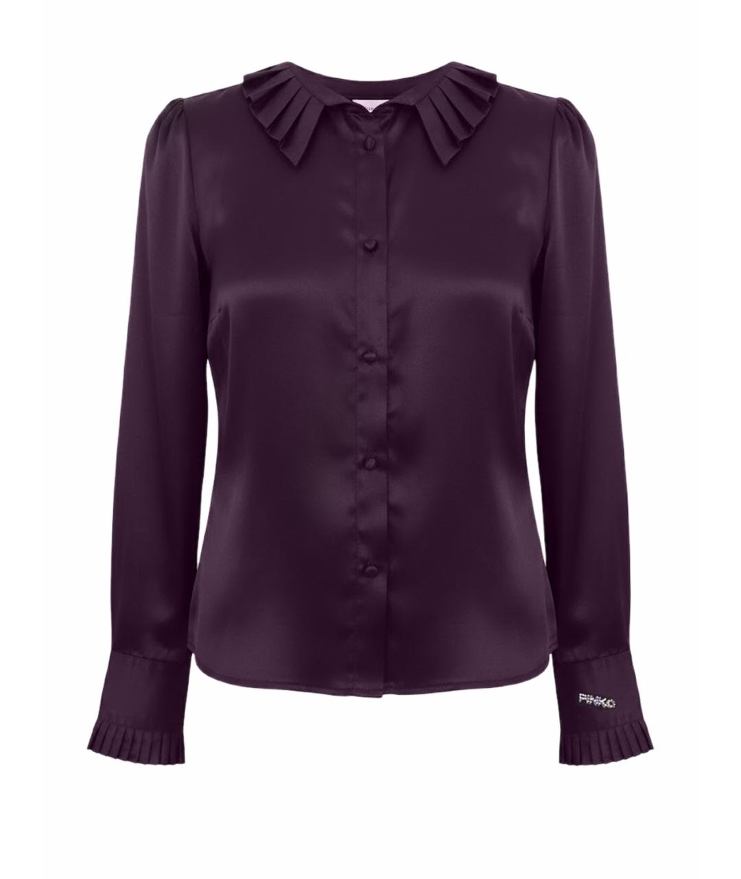 PINKO Черная шелковая рубашка/блузка, фото 1