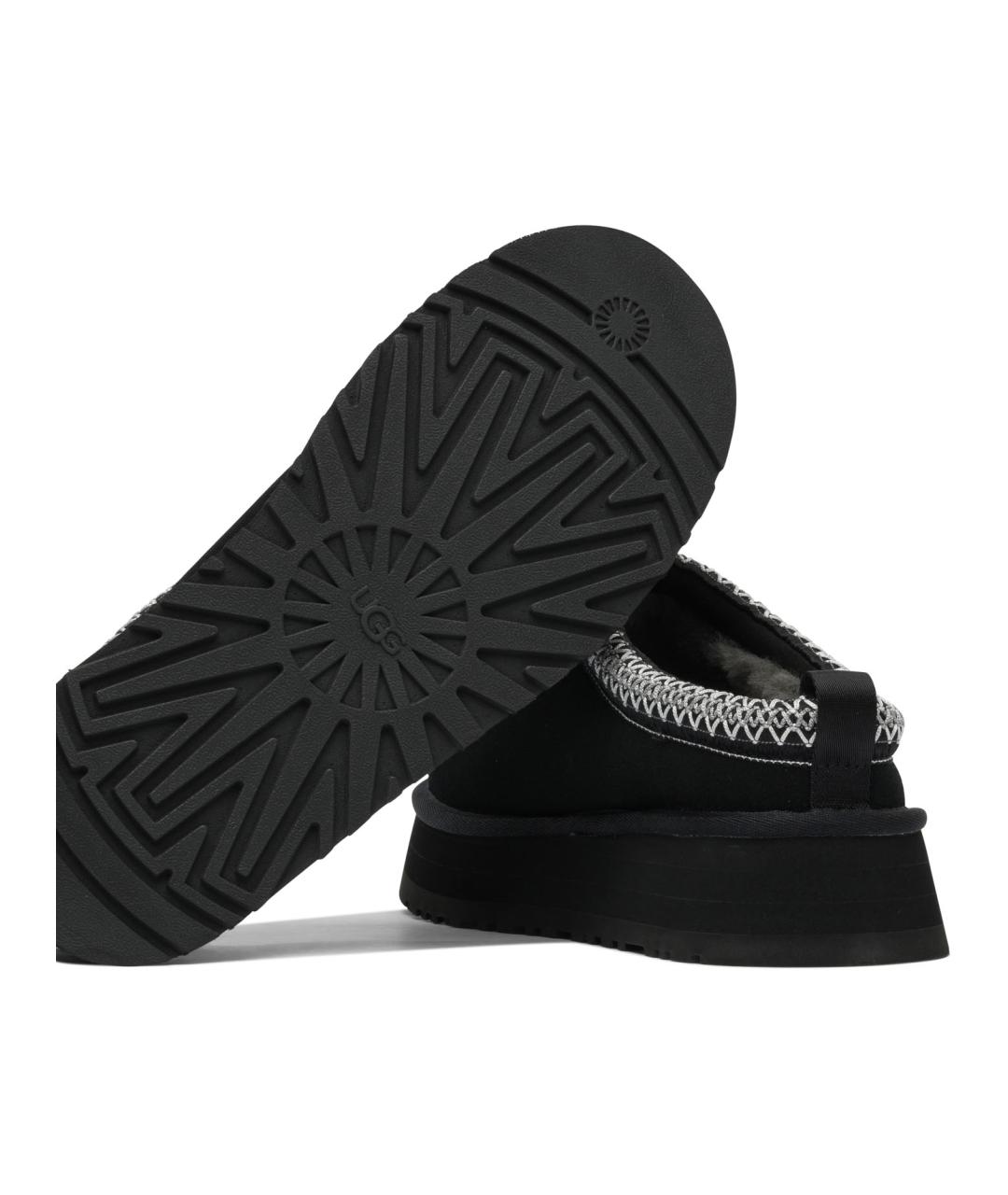 UGG AUSTRALIA Черные замшевые босоножки, фото 5