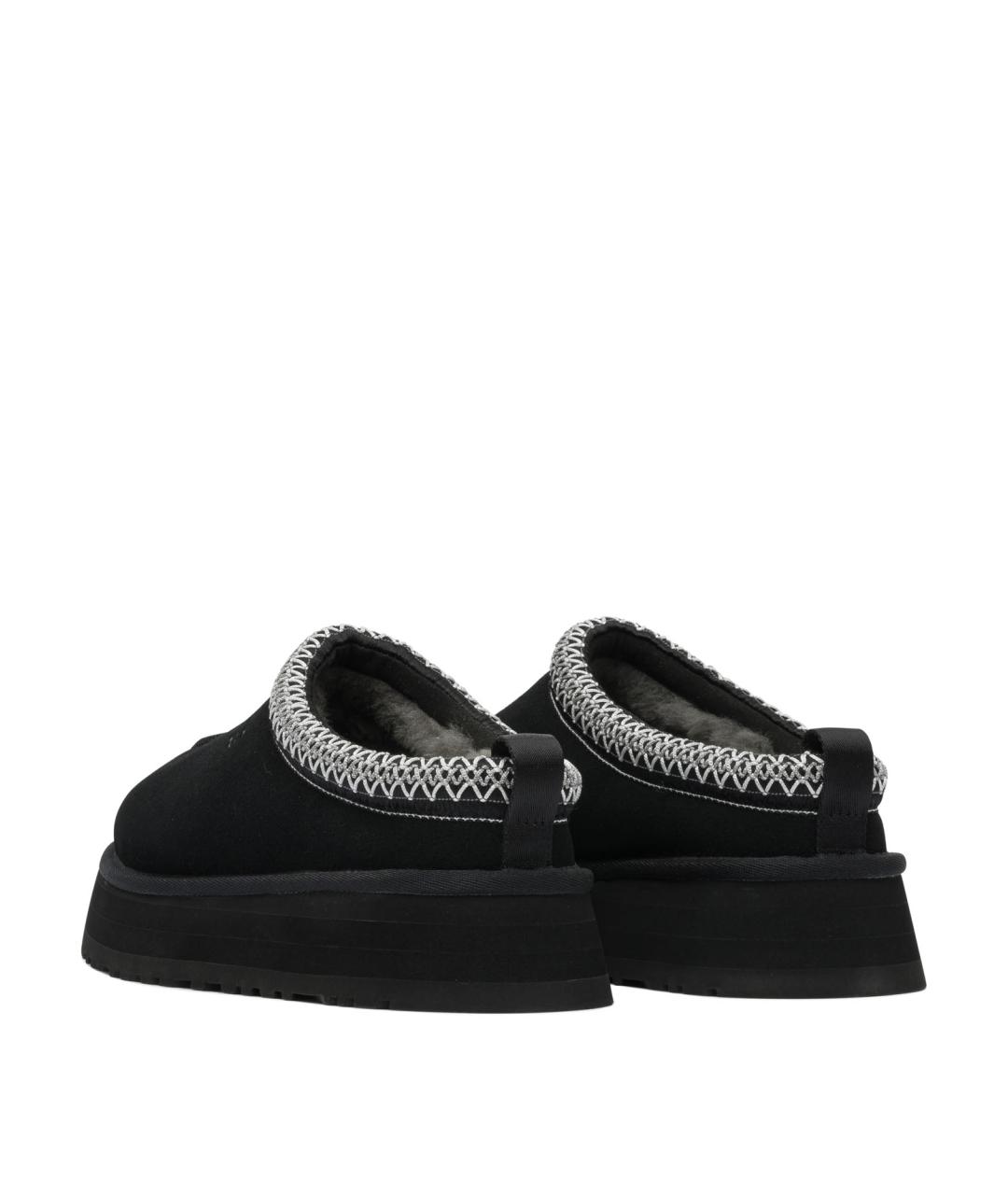 UGG AUSTRALIA Черные замшевые босоножки, фото 4