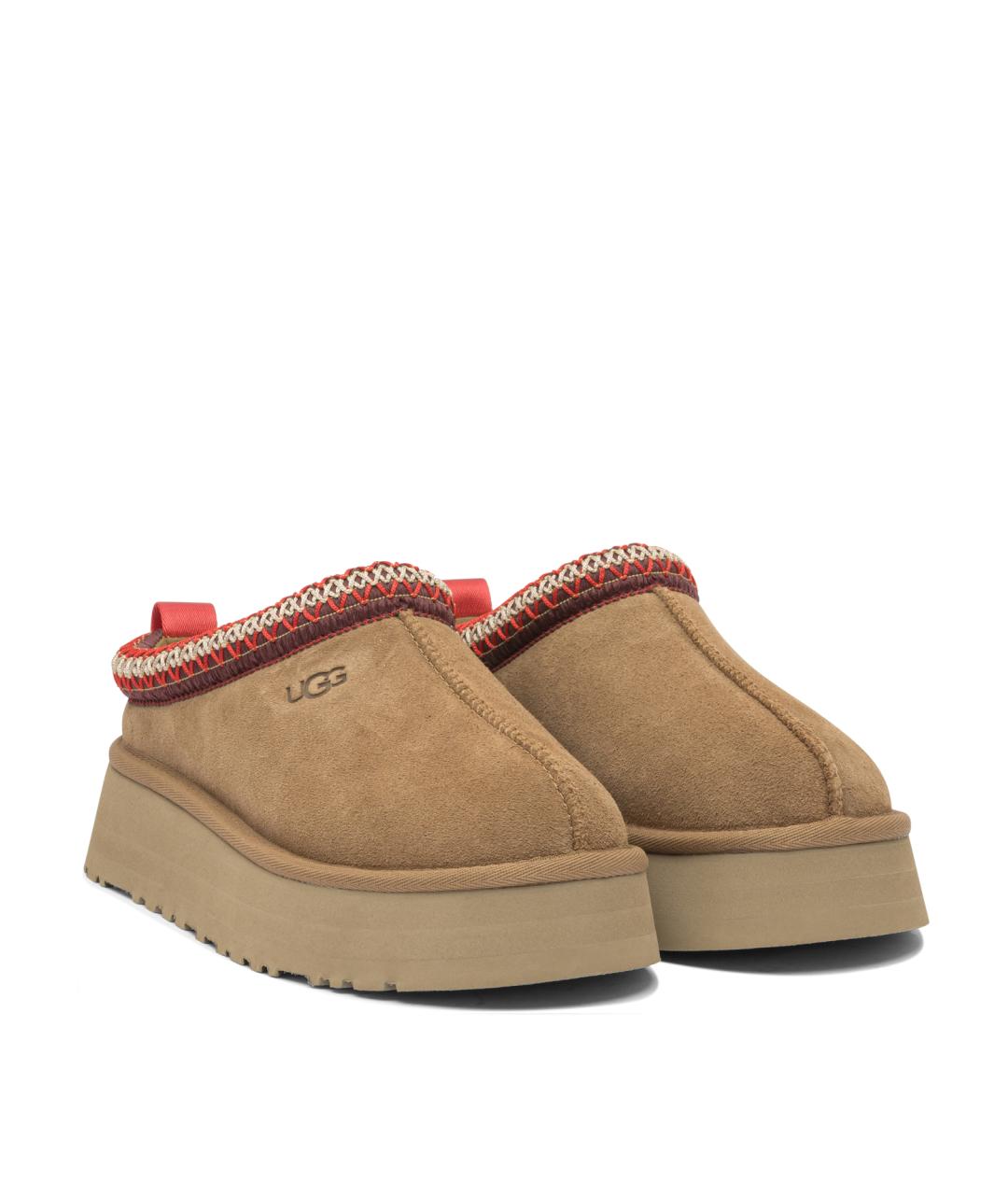 UGG AUSTRALIA Коричневые замшевые ботинки, фото 2