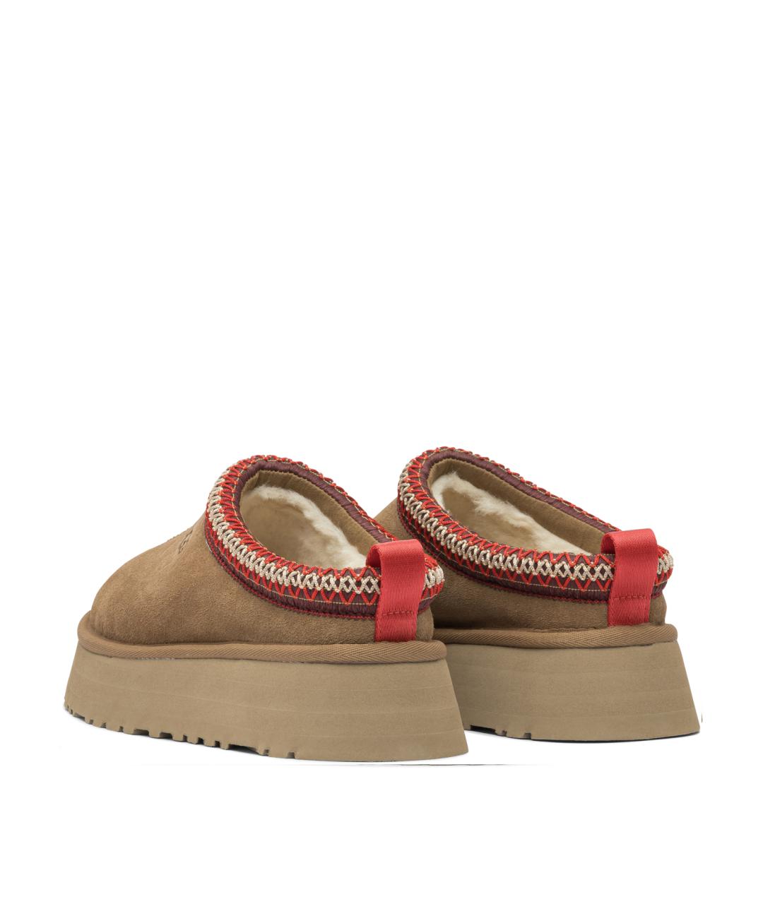 UGG AUSTRALIA Коричневые замшевые ботинки, фото 4