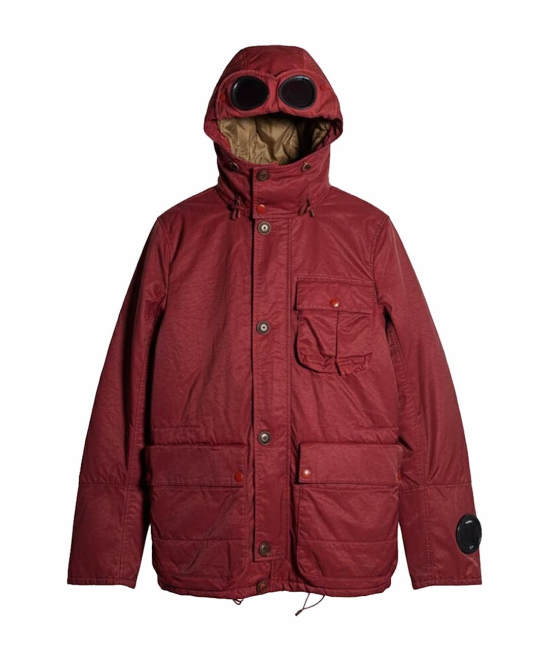 CP COMPANY Бордовая куртка, фото 1