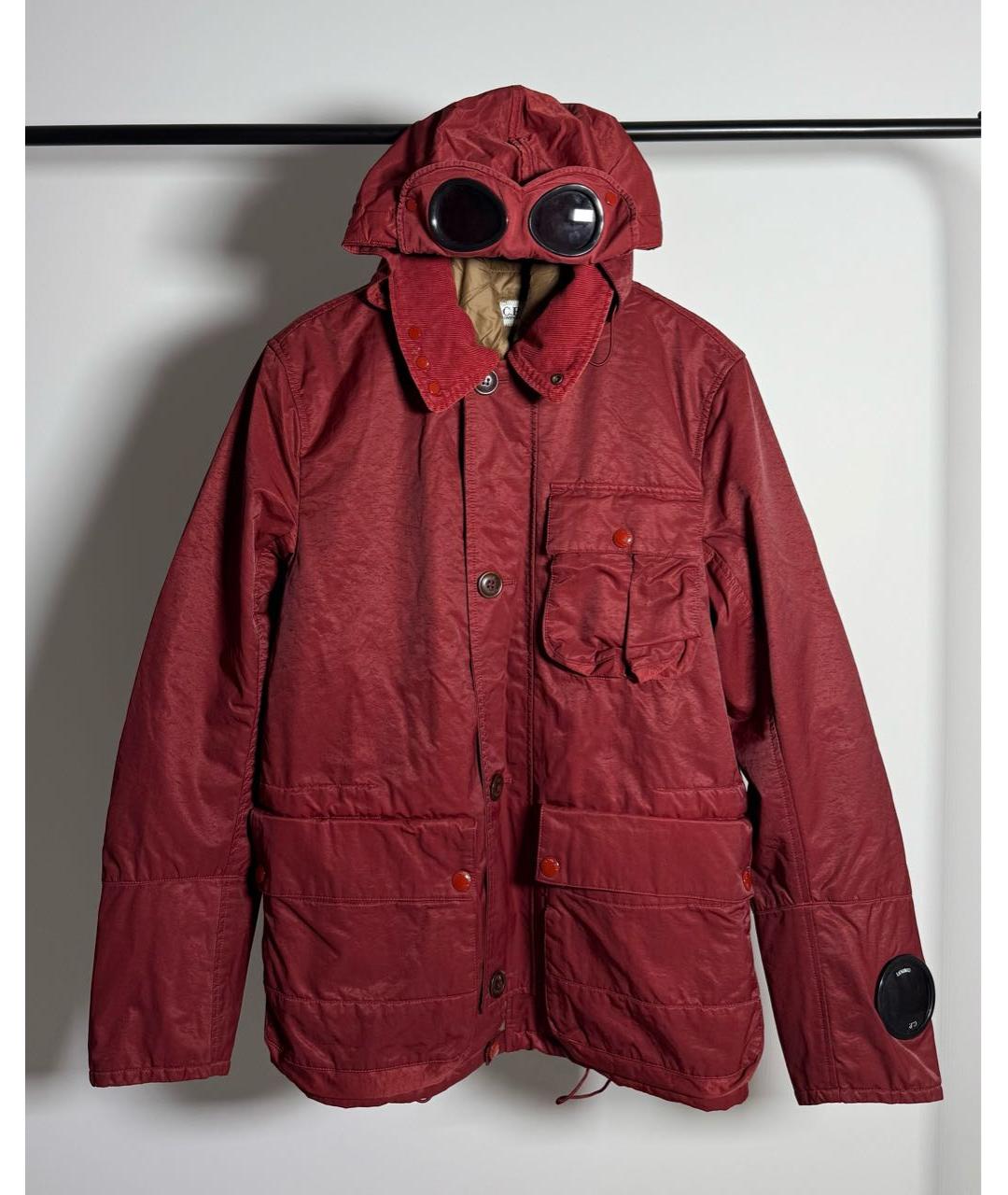 CP COMPANY Бордовая куртка, фото 9