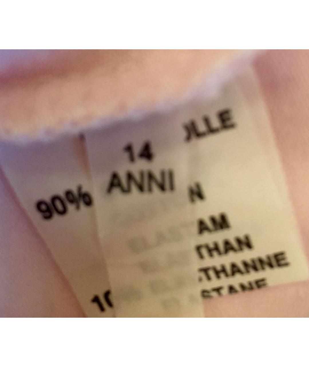 MISS BLUMARINE Розовый хлопковый детская футболка / топ, фото 5