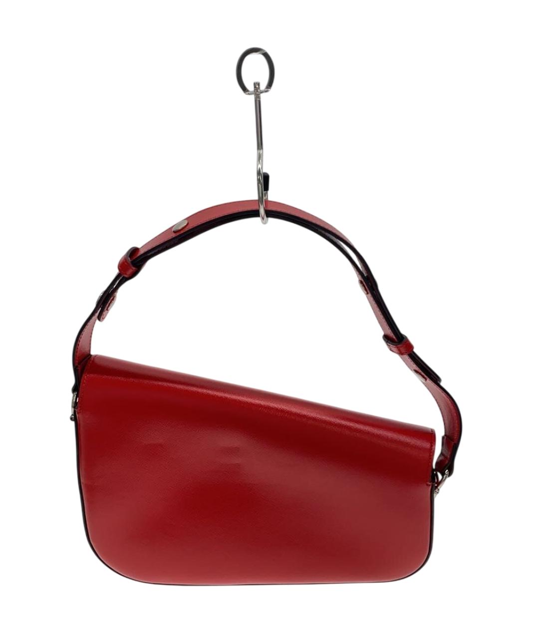 GUCCI Красная кожаная сумка с короткими ручками, фото 3