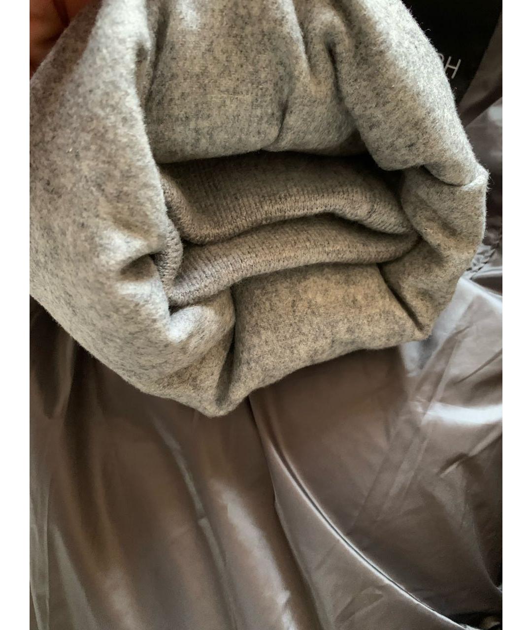 JOSEPH Серый кашемировый пуховик, фото 4