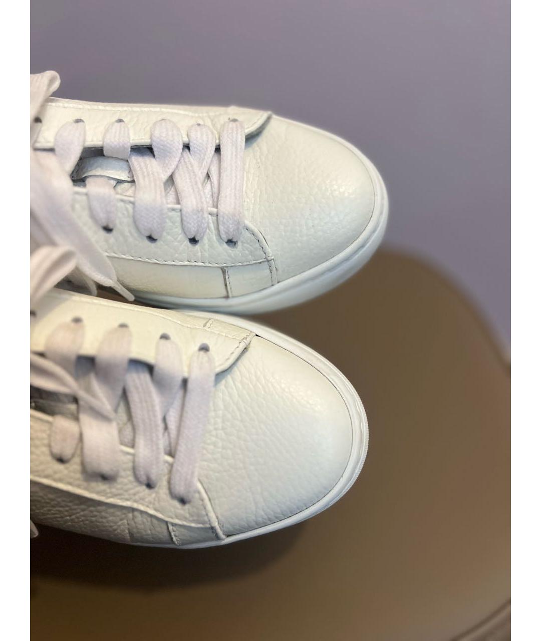 FABIANA FILIPPI Белые кожаные кеды, фото 3