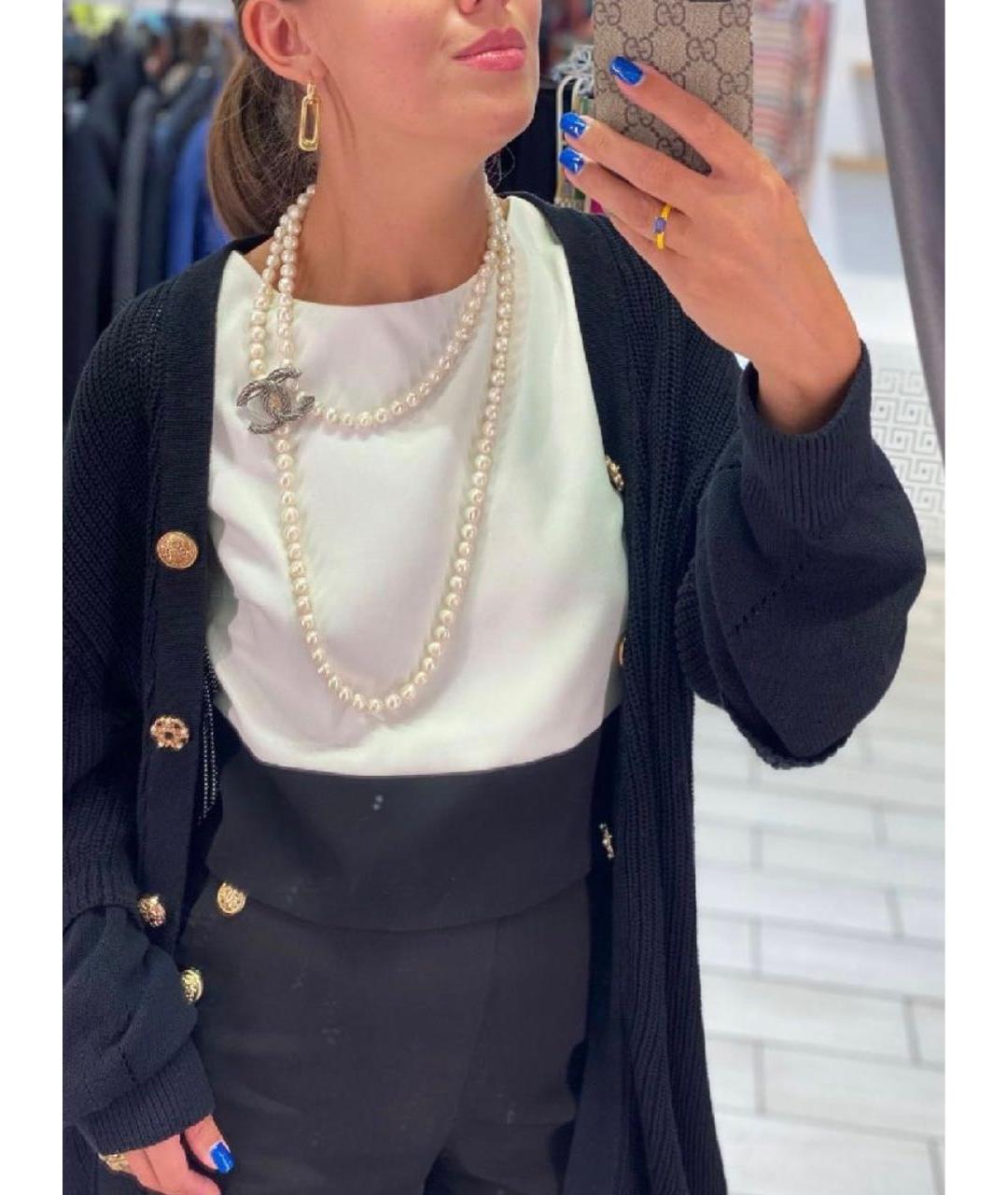 CHANEL Серая металлическая булавка / брошь, фото 6