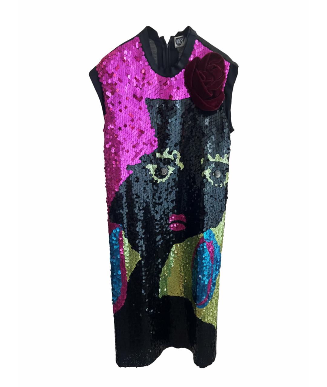 LANVIN Мульти вискозное вечернее платье, фото 1