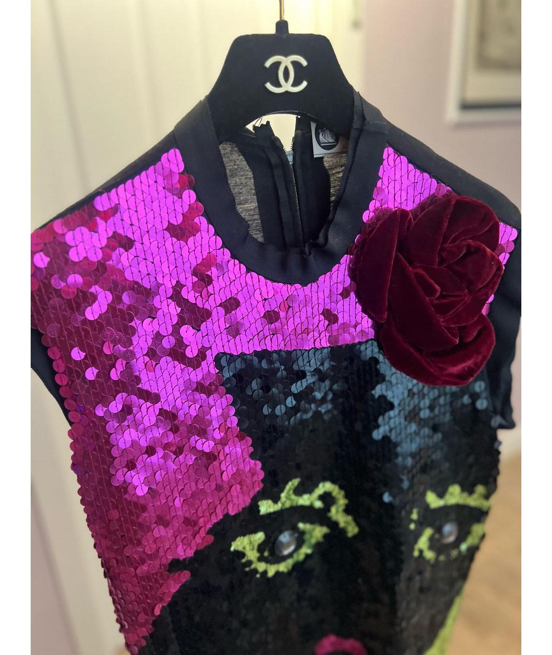 LANVIN Мульти вискозное вечернее платье, фото 2