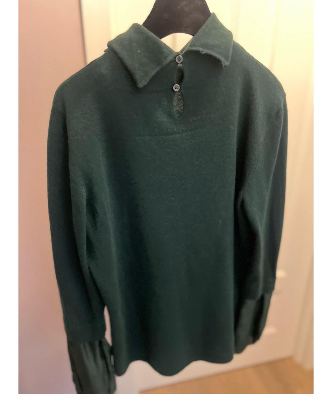 BRUNELLO CUCINELLI Зеленый кашемировый джемпер / свитер, фото 3