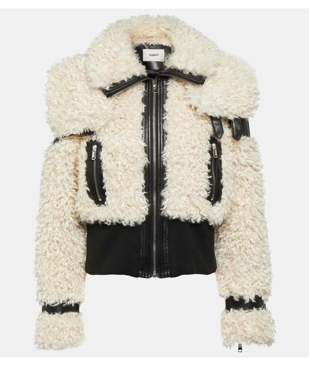 COPERNI Бежевая шерстяная дубленка, фото 7