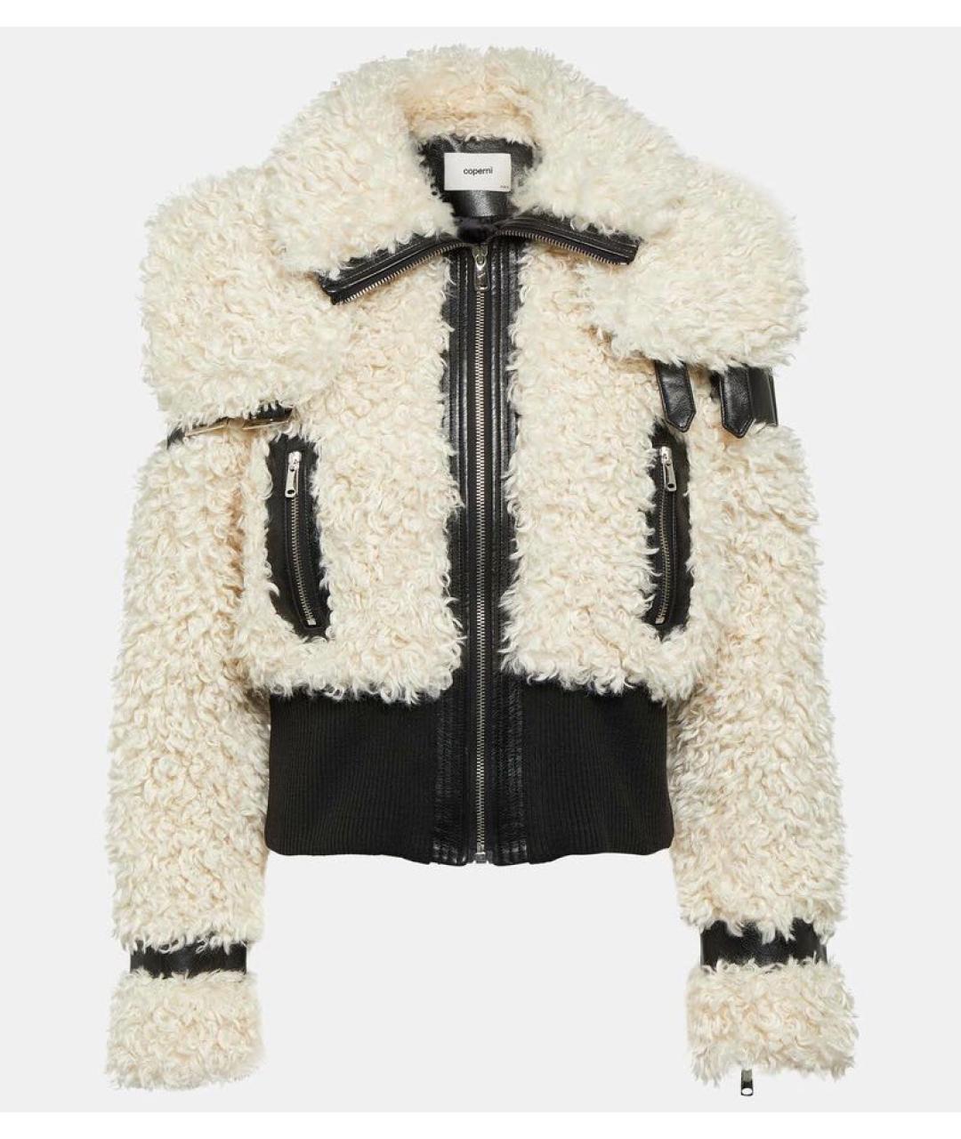 COPERNI Бежевая шерстяная дубленка, фото 6