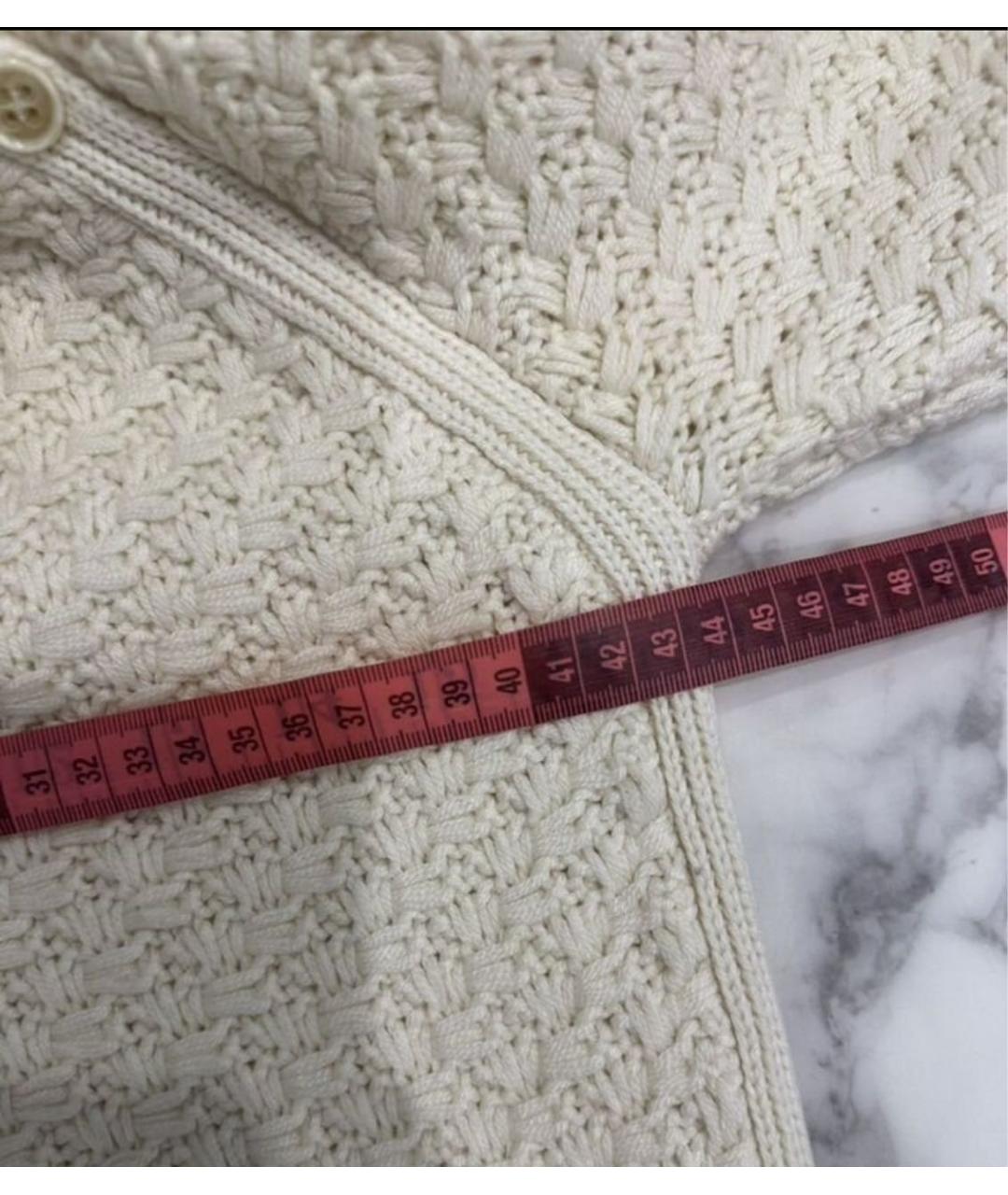 LORO PIANA Бежевый кашемировый джемпер / свитер, фото 5