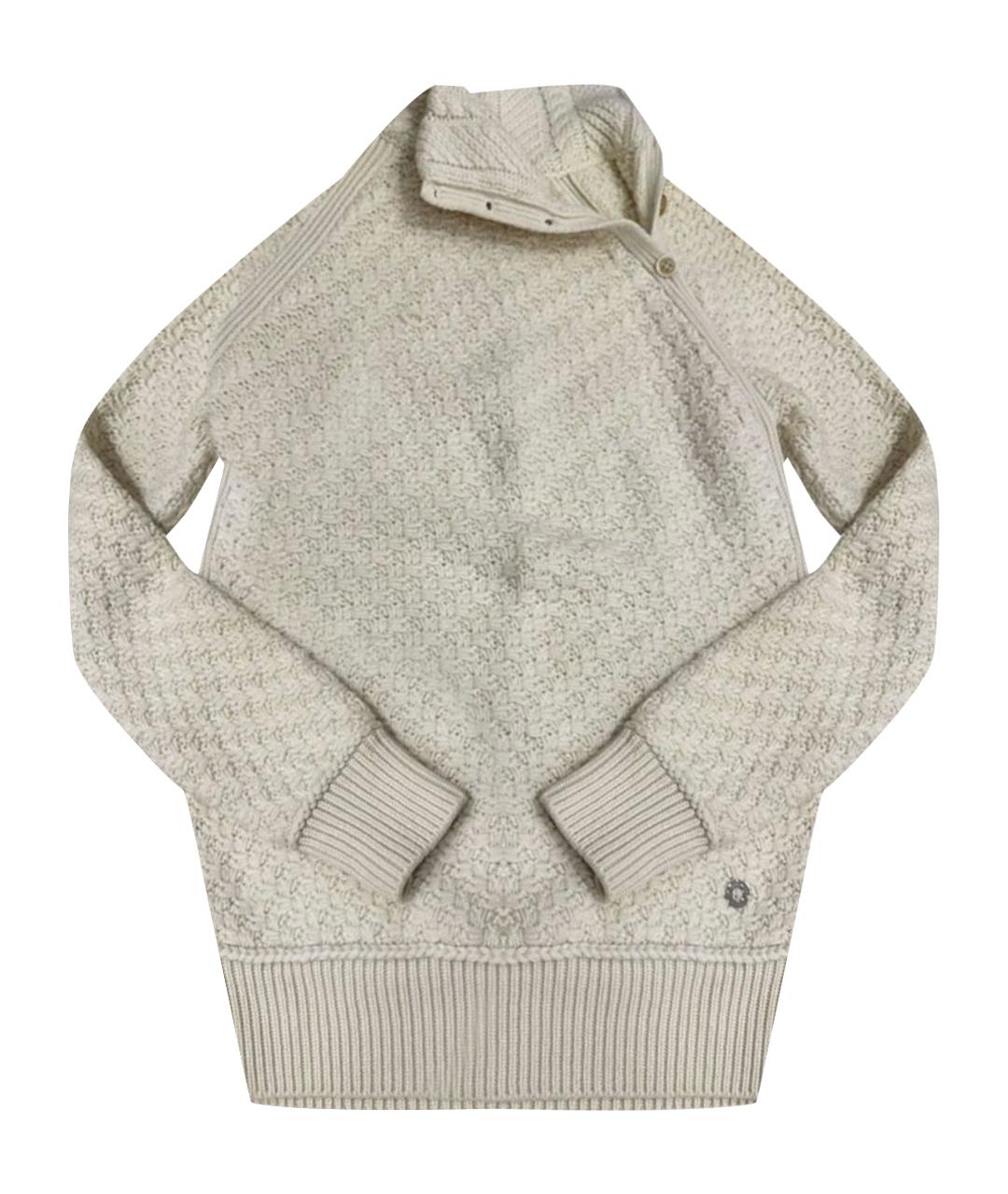 LORO PIANA Бежевый кашемировый джемпер / свитер, фото 1