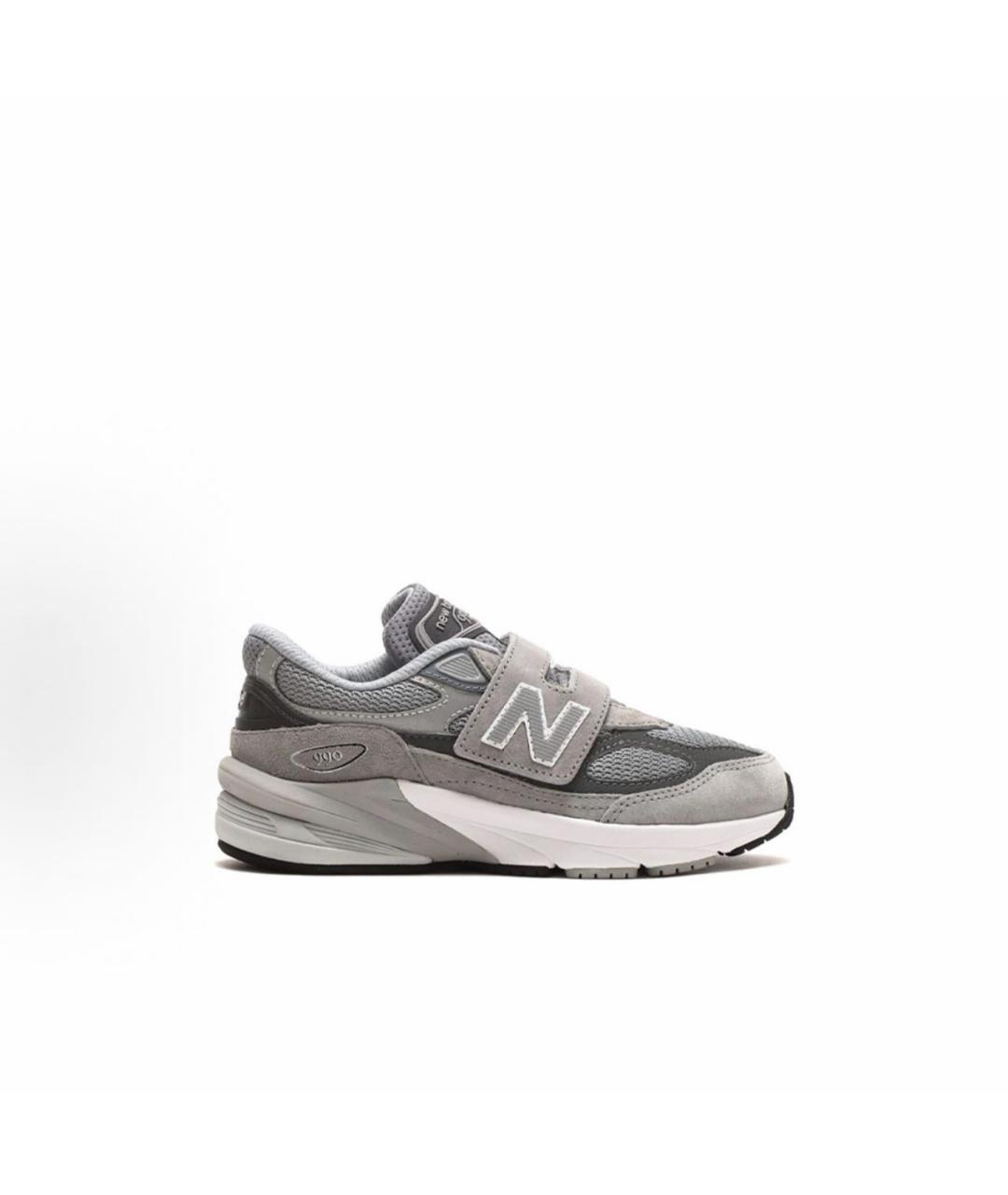 NEW BALANCE Серые замшевые кеды, фото 6