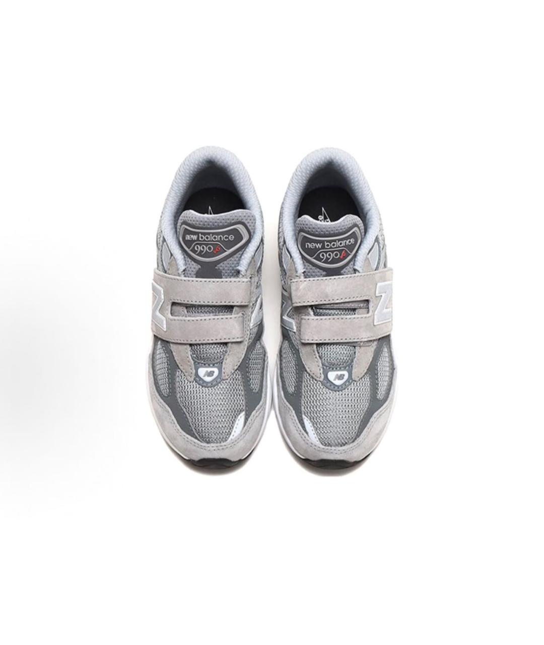 NEW BALANCE Серые замшевые кеды, фото 3