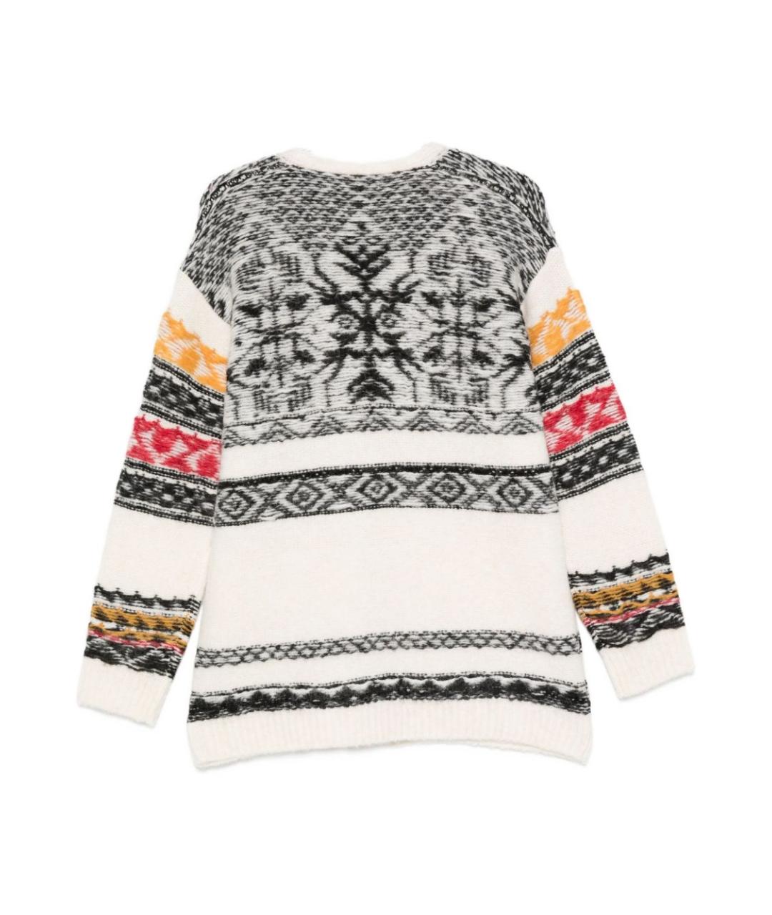 SEMICOUTURE Мульти шерстяной кардиган, фото 3