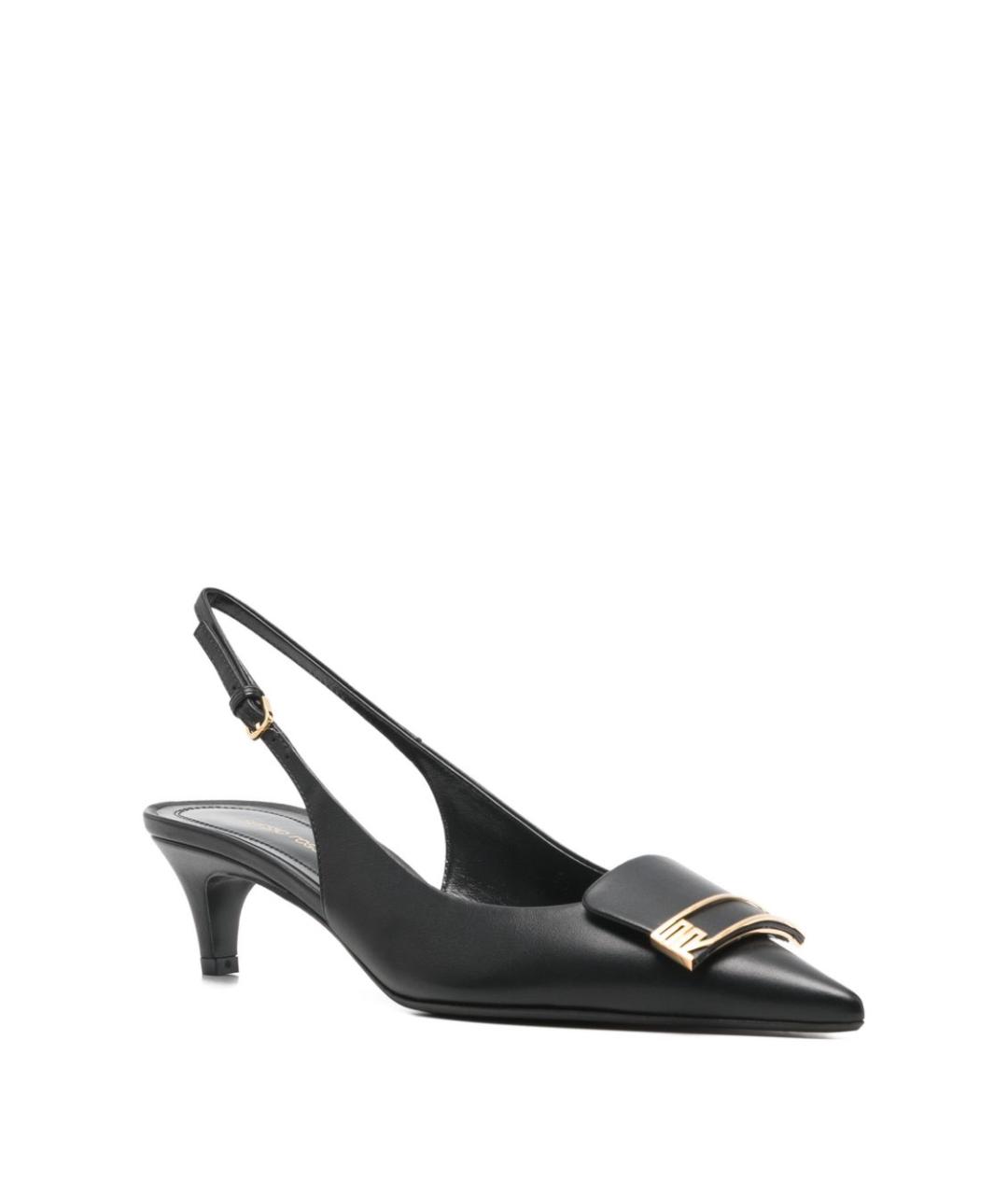 SERGIO ROSSI Черные туфли, фото 4