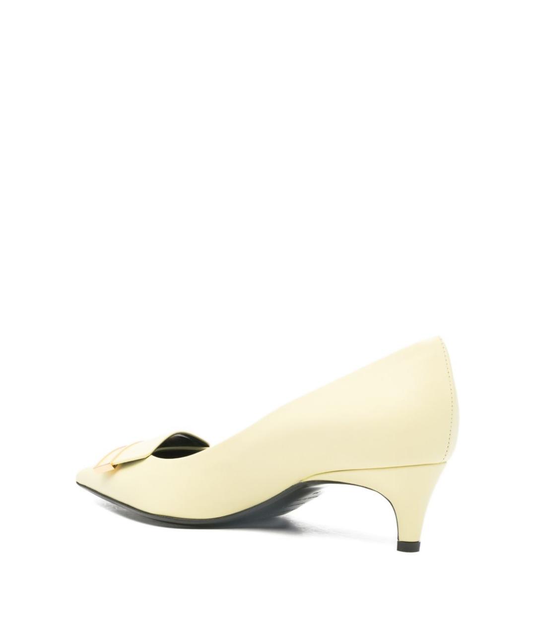 SERGIO ROSSI Желтые туфли, фото 4