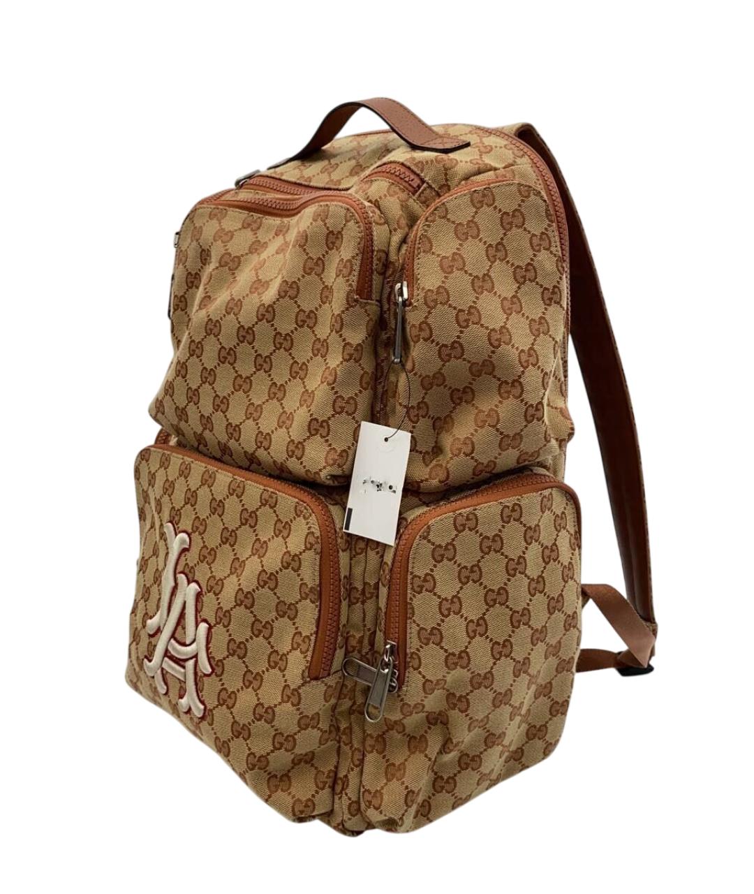 GUCCI Бежевый рюкзак, фото 3