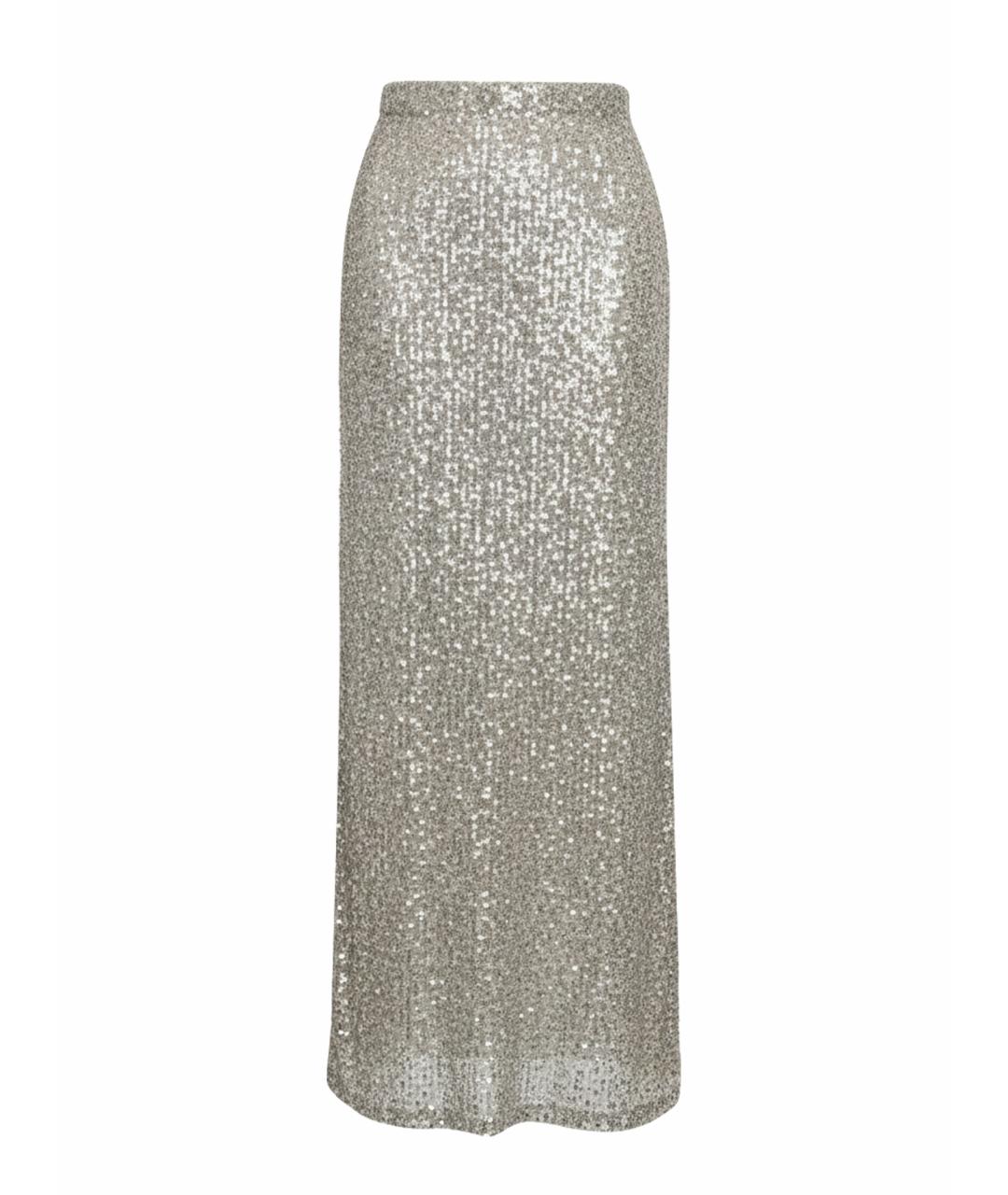 PERVERT Бежевая полиэстеровая юбка макси, фото 1