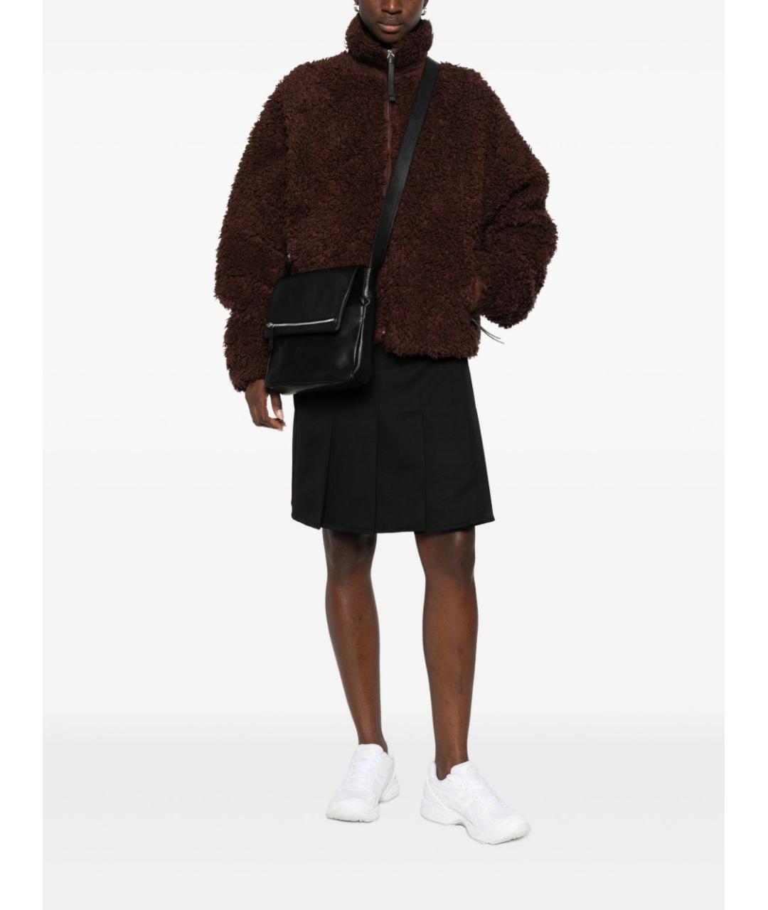 JIL SANDER Коричневая хлопковая куртка, фото 2