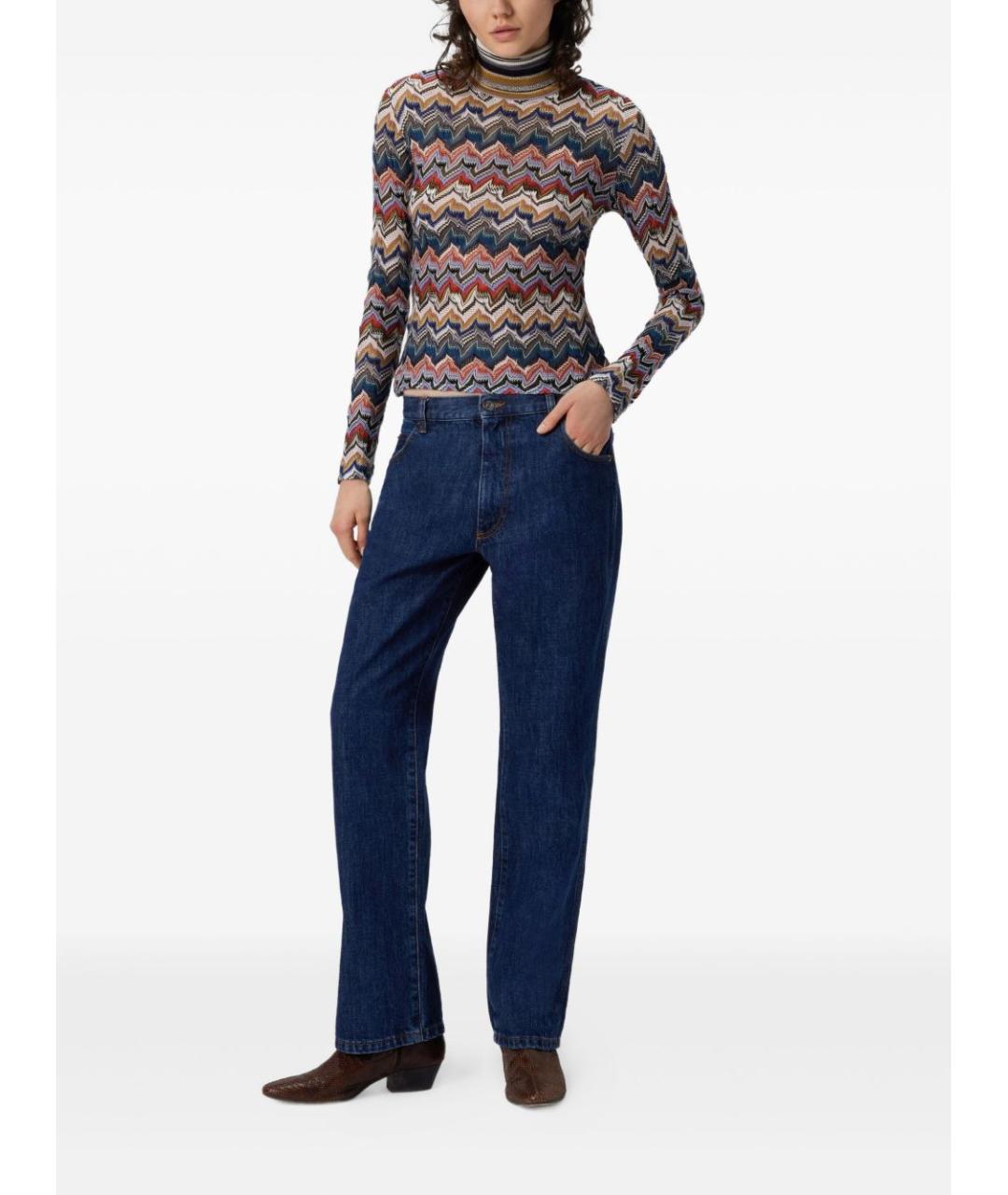 MISSONI Мульти шерстяная водолазка, фото 3