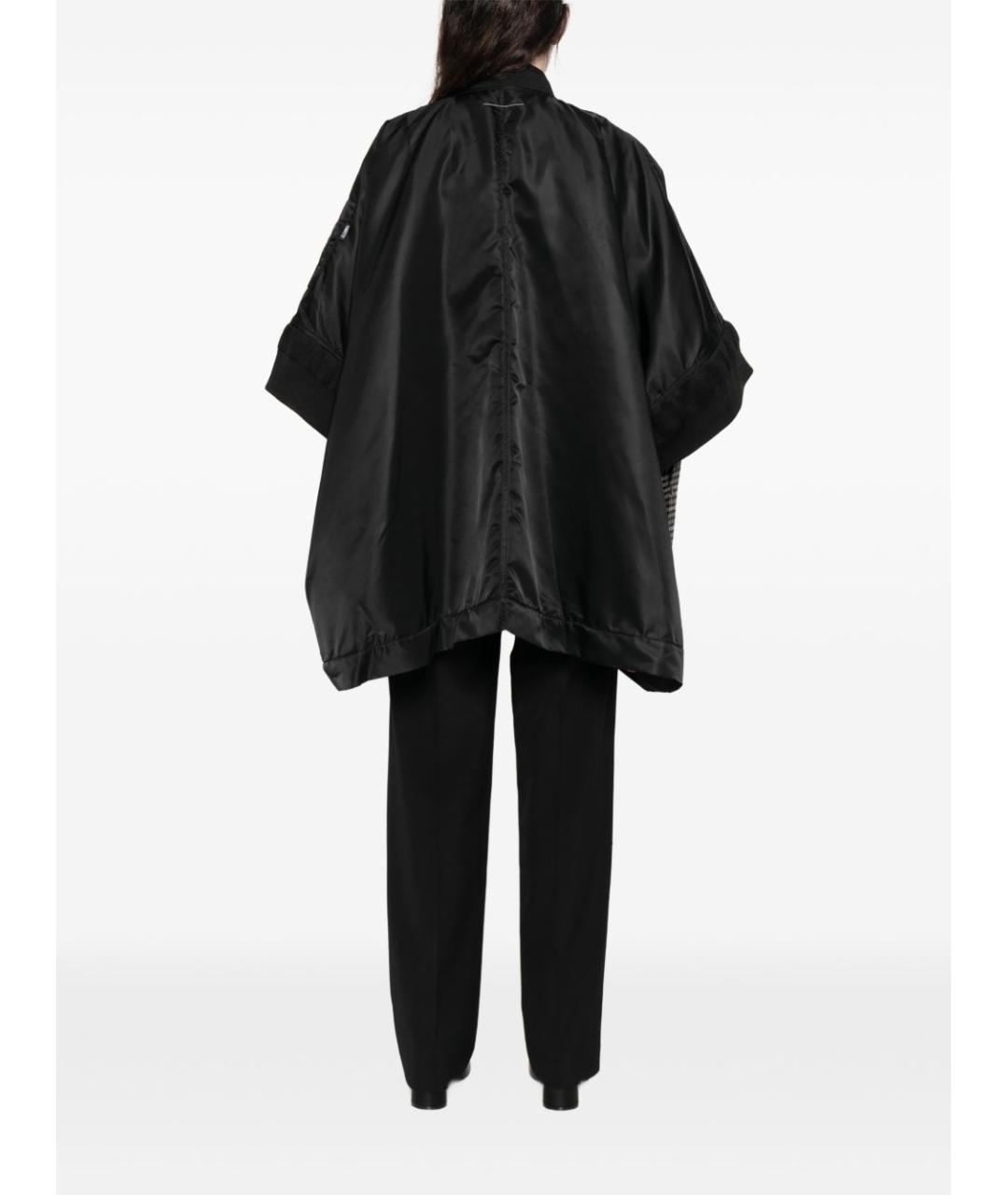 MM6 MAISON MARGIELA Черная синтетическая куртка, фото 4