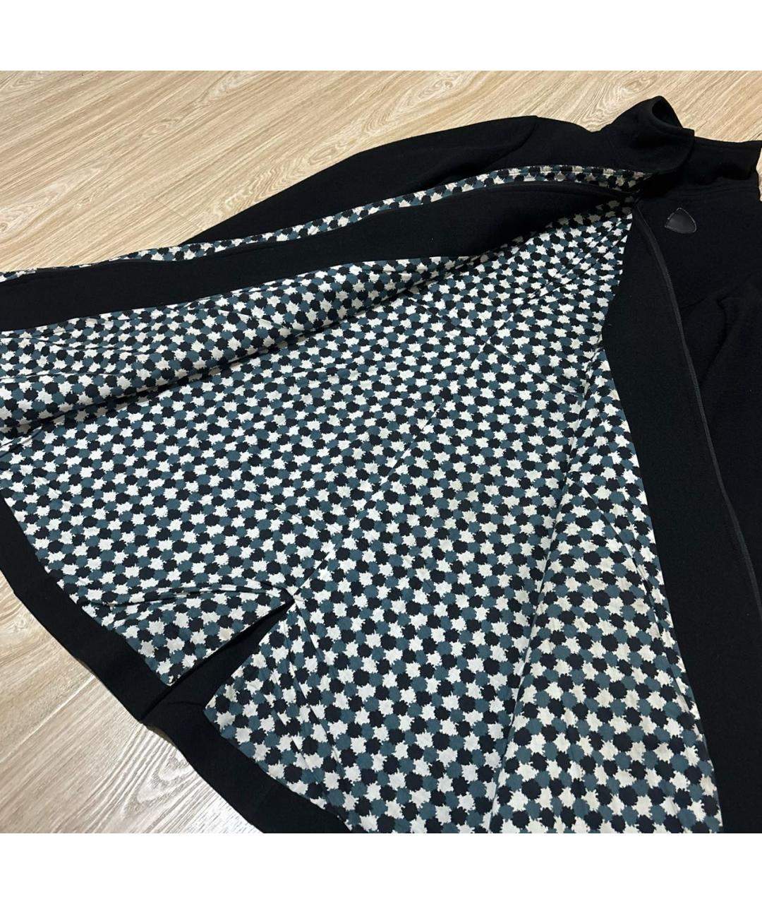 KENZO Черное шерстяное пальто, фото 6