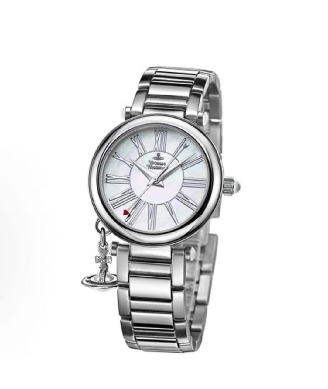 VIVIENNE WESTWOOD Серебряные металлические часы, фото 2