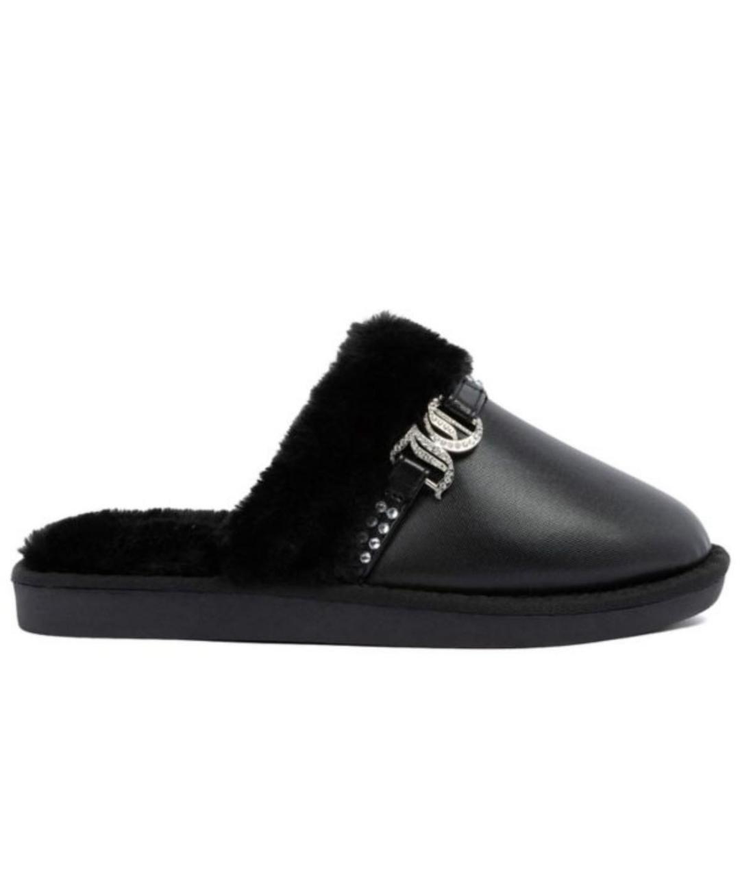 JUICY COUTURE Черные текстильные мюли, фото 9