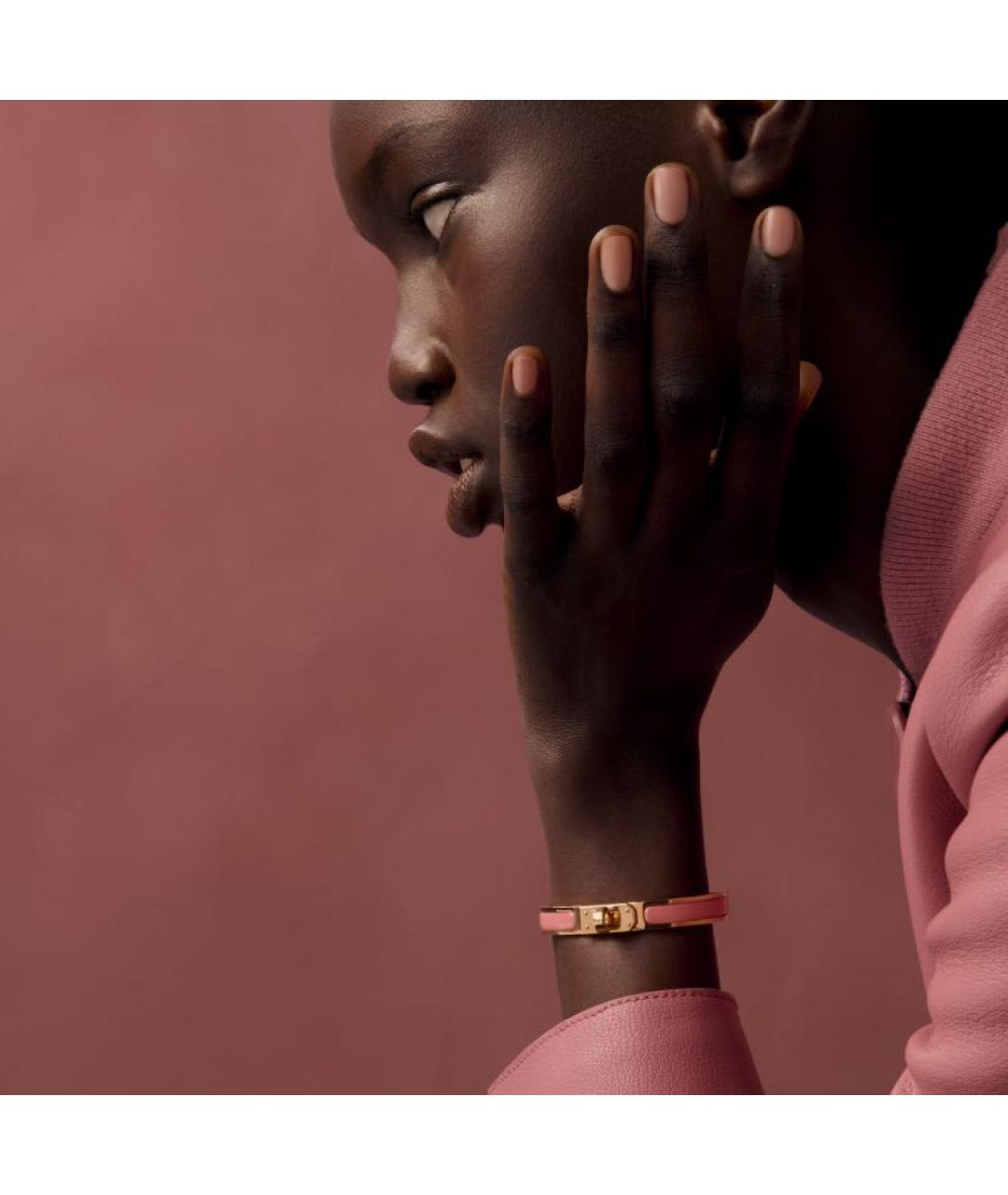 HERMES Коралловый серебряный браслет, фото 3