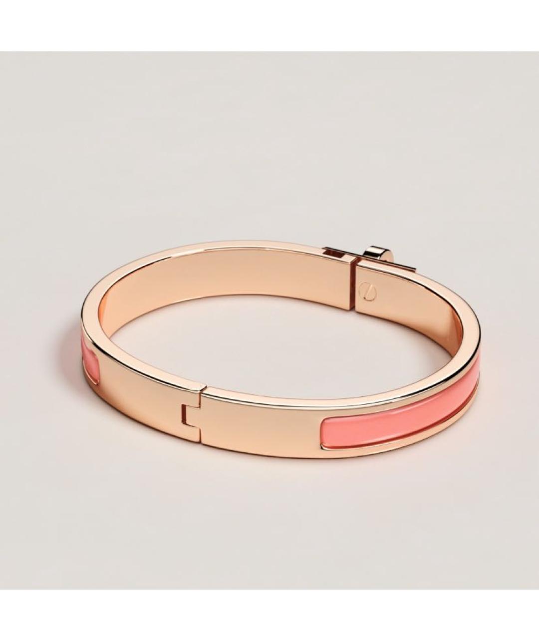 HERMES Коралловый серебряный браслет, фото 2