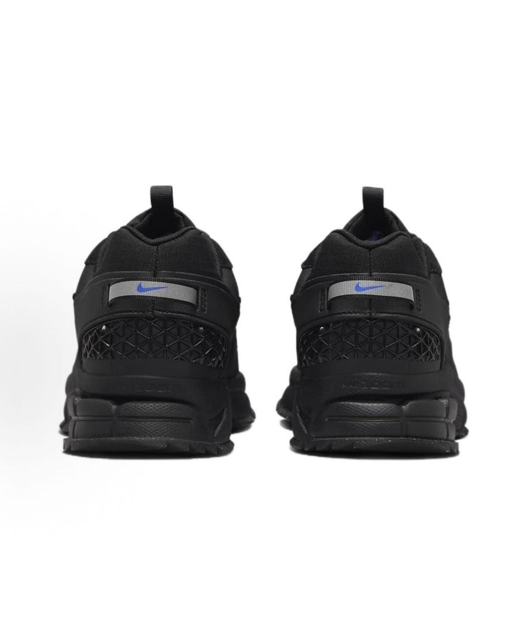 NIKE Черные текстильные низкие кроссовки / кеды, фото 3