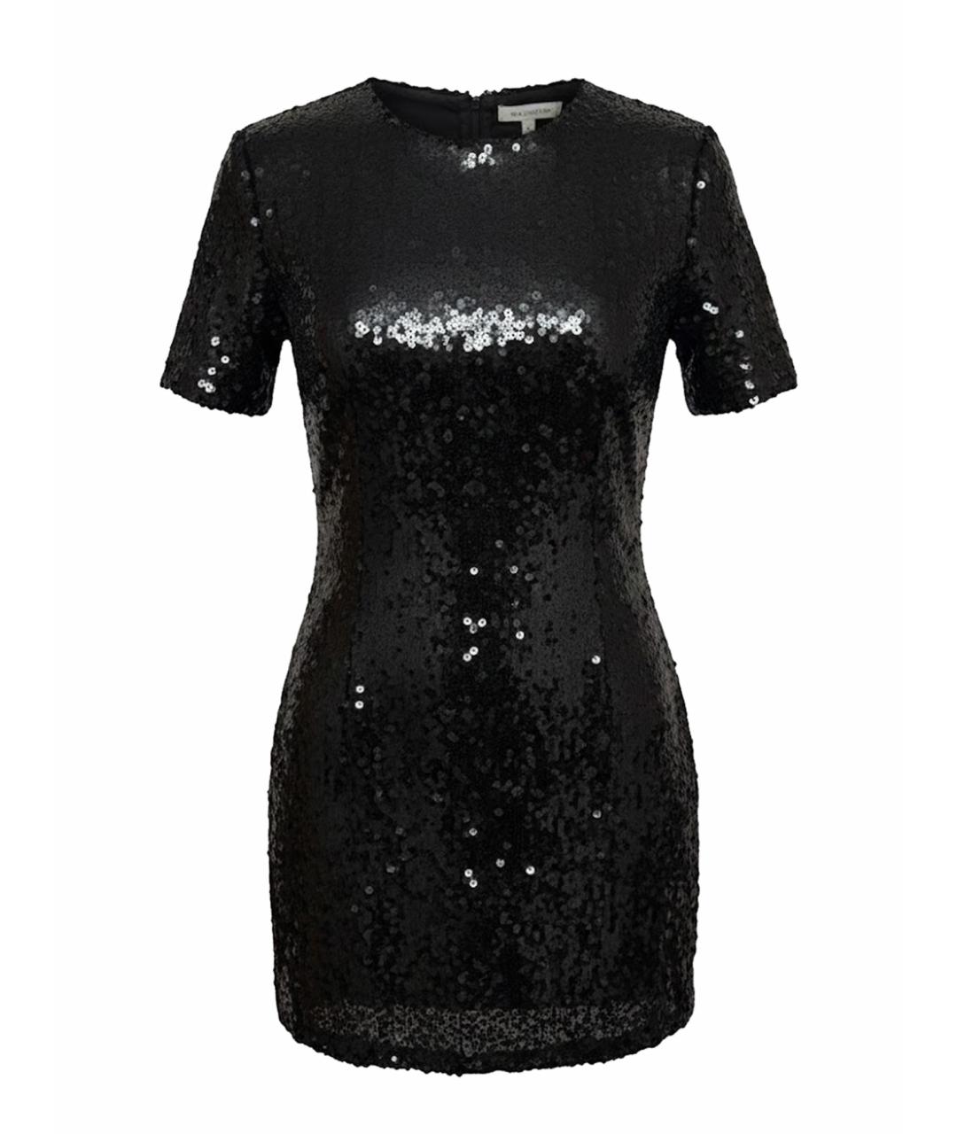16ARLINGTON Черное коктейльное платье, фото 1