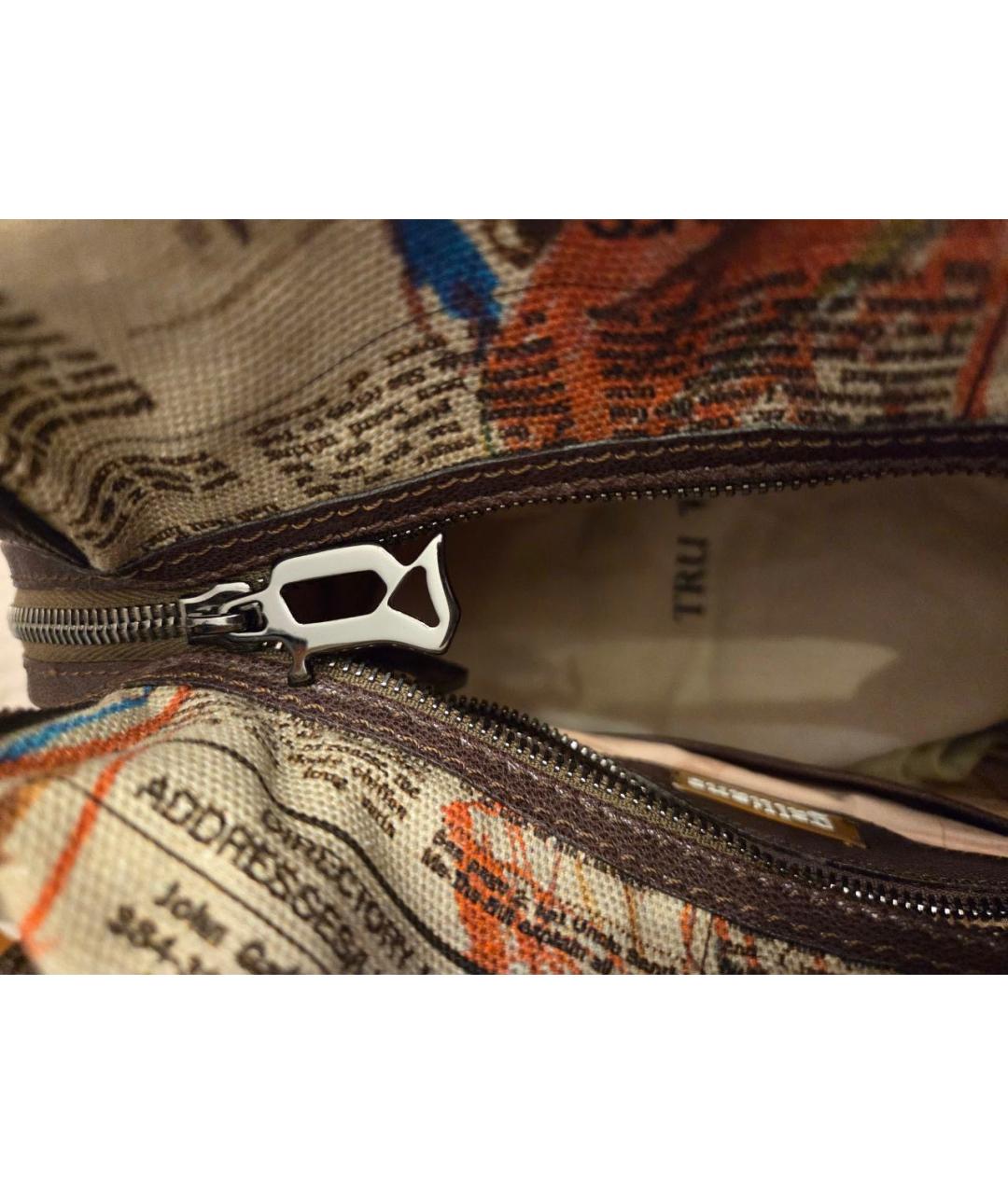 JOHN GALLIANO Бежевая сумка тоут, фото 7