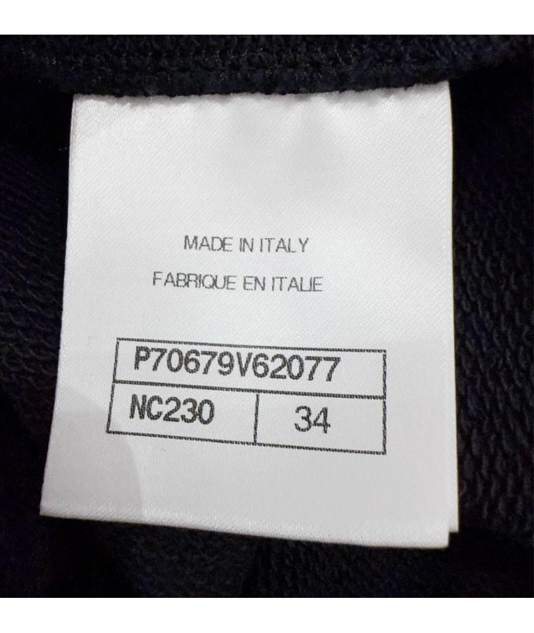 CHANEL Черная хлопковая майка, фото 5