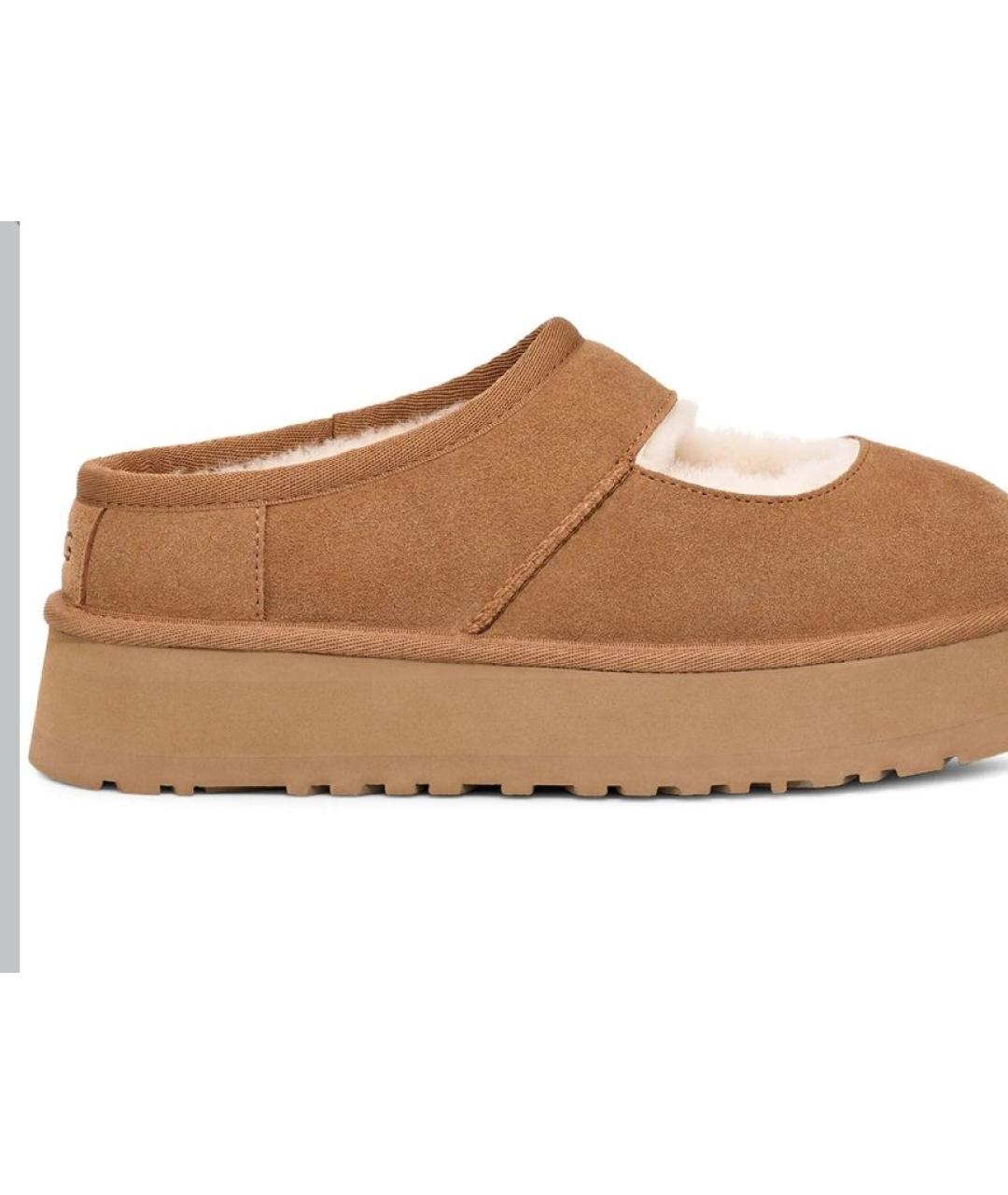 UGG AUSTRALIA Коричневые замшевые мюли, фото 6