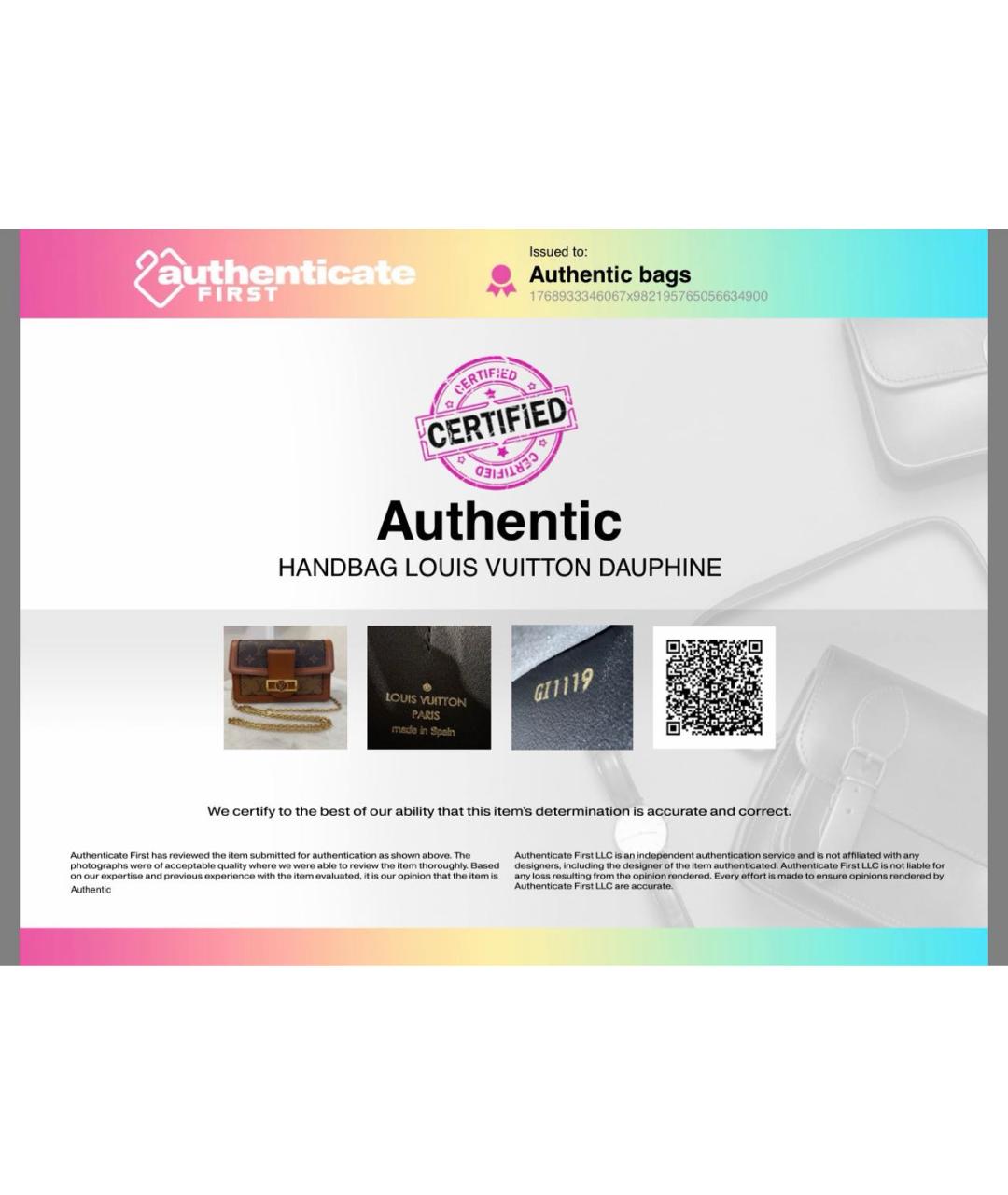 LOUIS VUITTON Коричневая кожаная сумка через плечо, фото 6