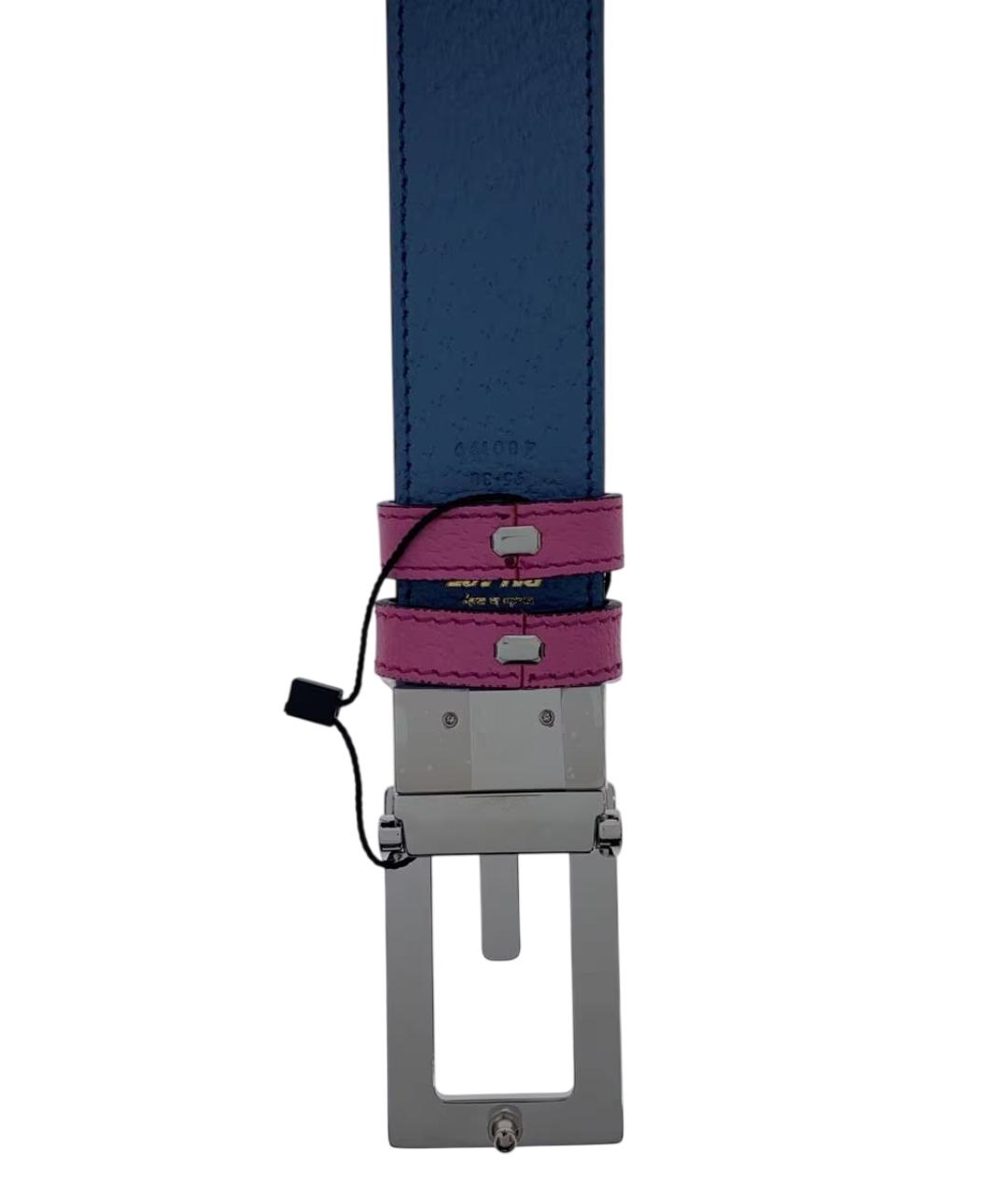 GUCCI Розовый ремень, фото 2