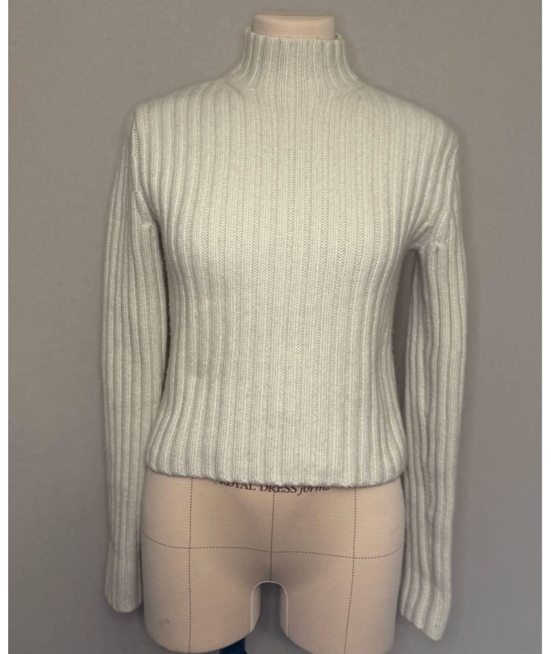 TOTEME Бежевый шерстяной джемпер / свитер, фото 7