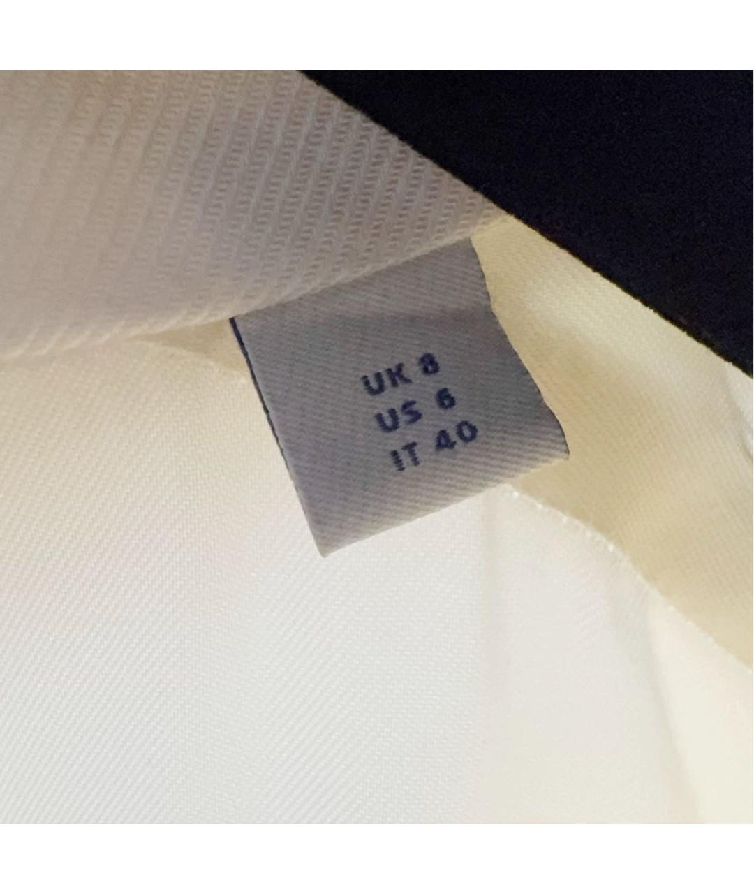 BURBERRY Белое хлопковое пальто, фото 6